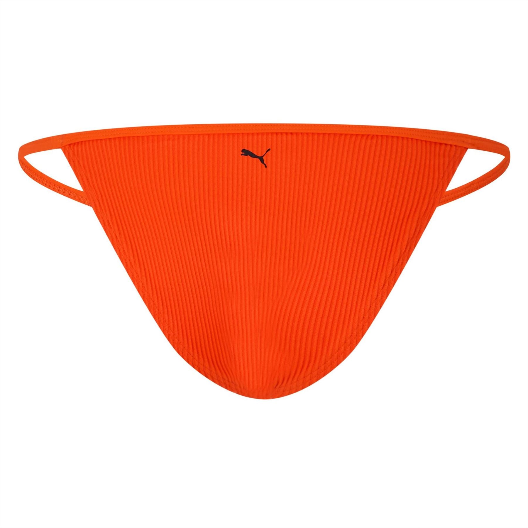 Puma Seamless Ribbed Tanga Bikini Bottom