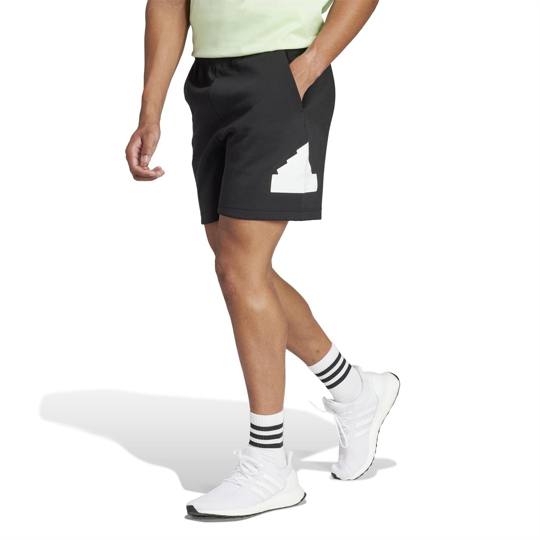 adidas Fleece Jogger Shorts