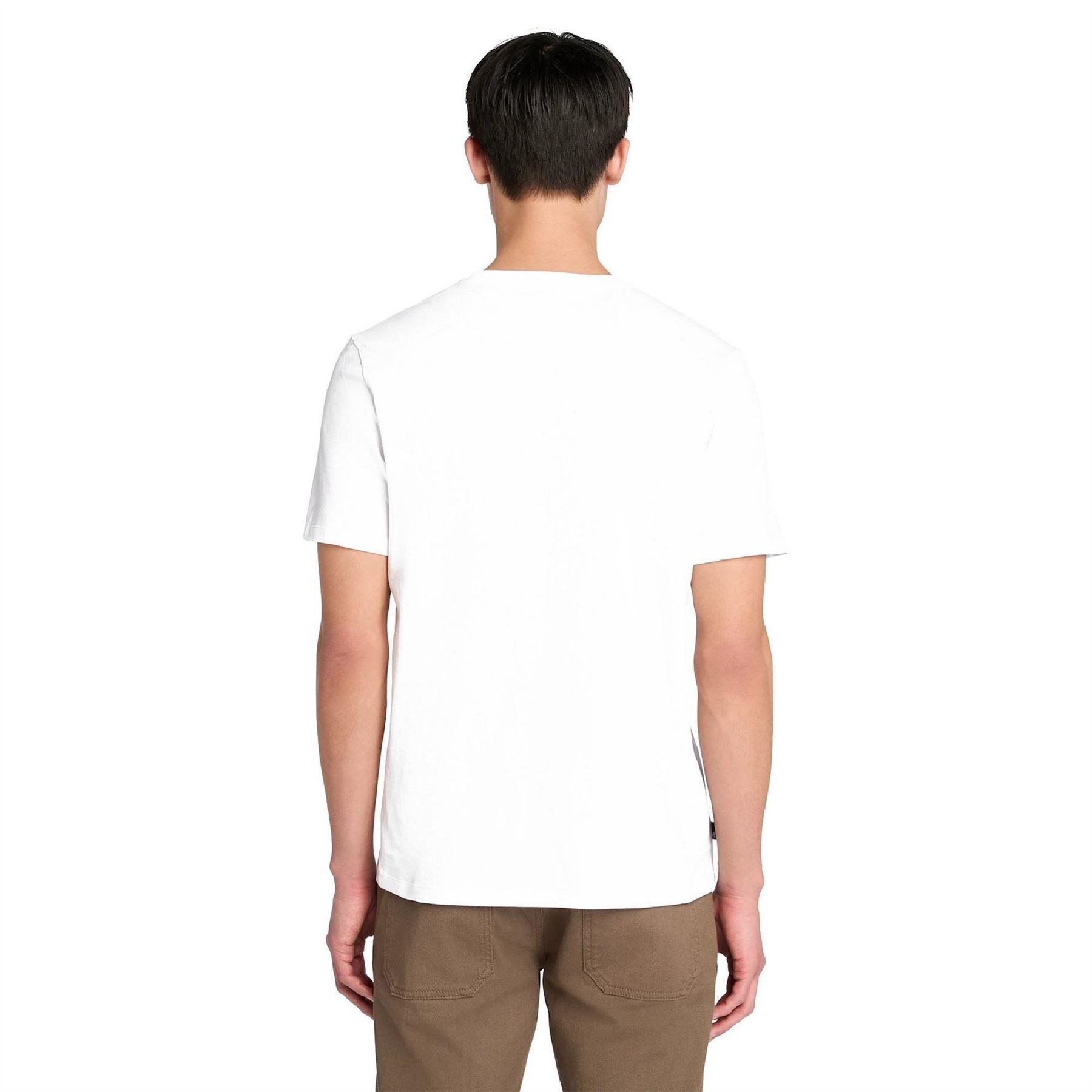 Timberland Northwood Wordmark Logo Cotton Short Sleeve T-Shirt