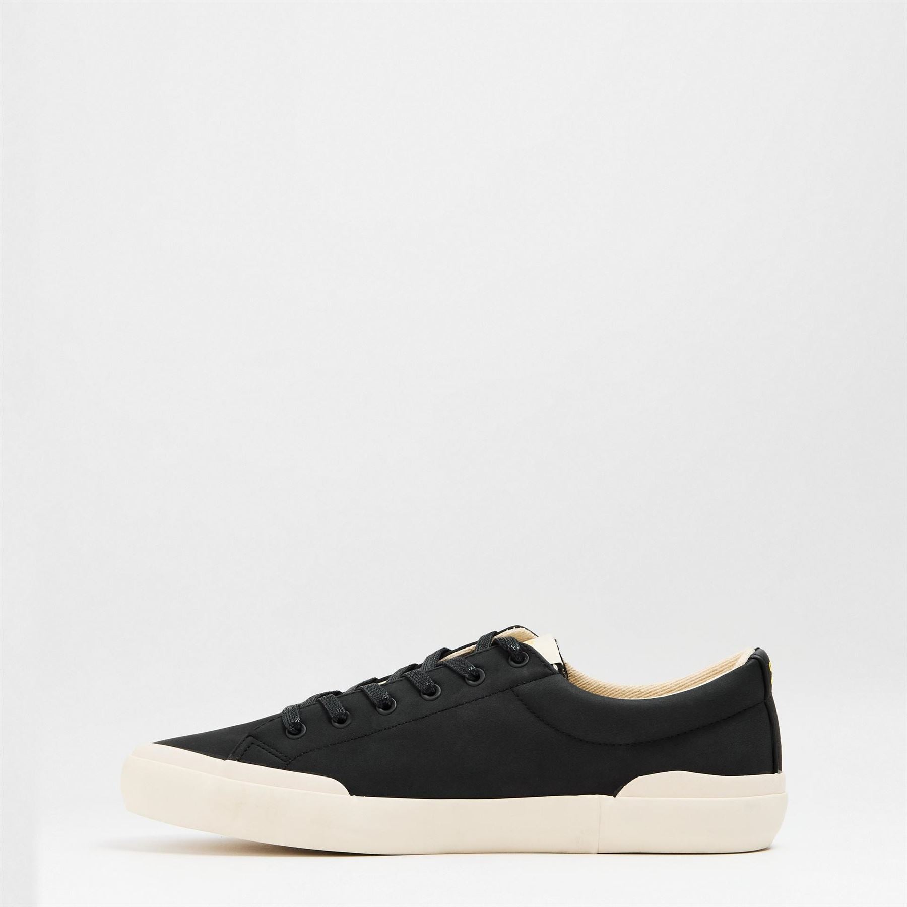 Farah Dals Low Top Lettering Flat Heel Shoes