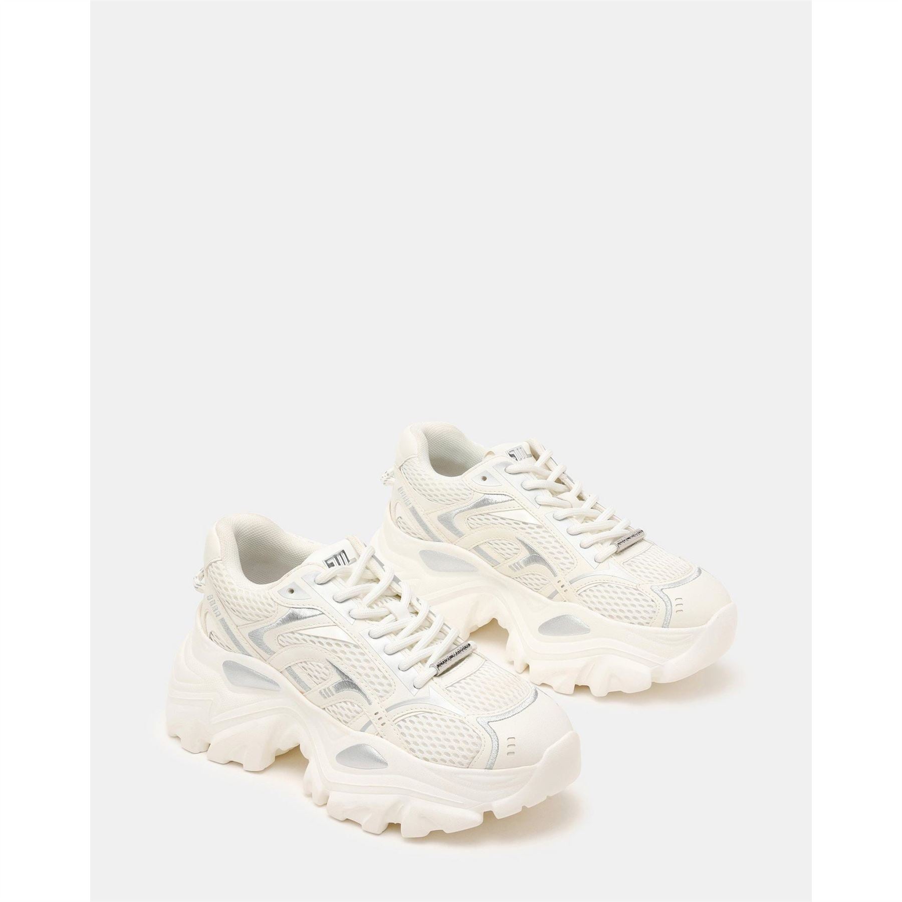 Steve Madden Raftus Lace Up Chunky Heel Sneakers