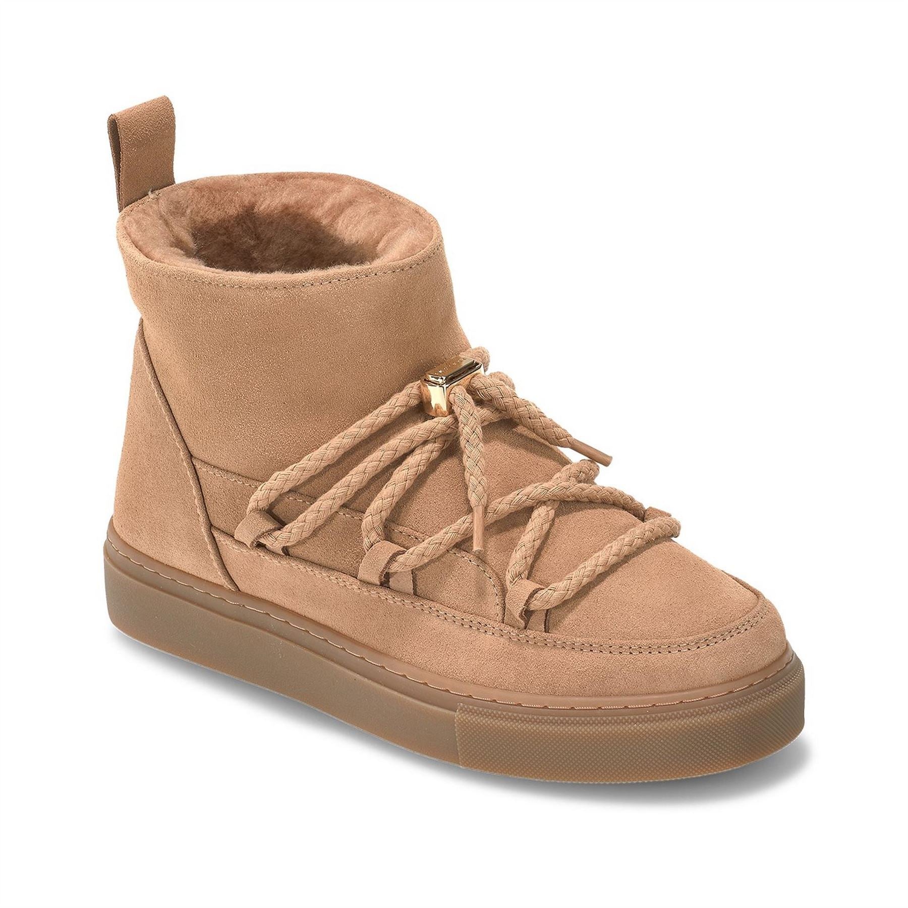 Inuikii Classic Snug Boots with Lace-Up Closure