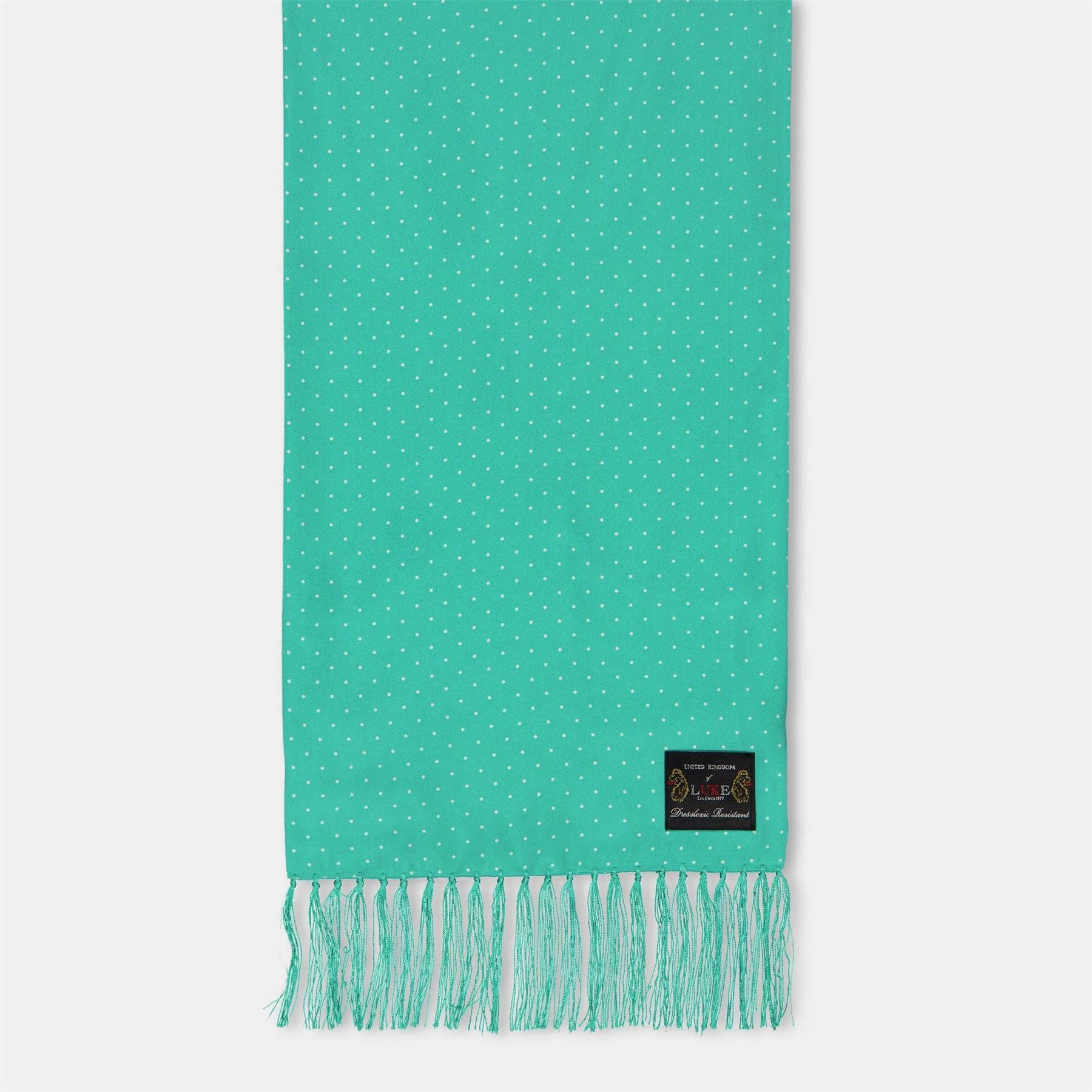 Luke Polka Dot Oblong Scarf