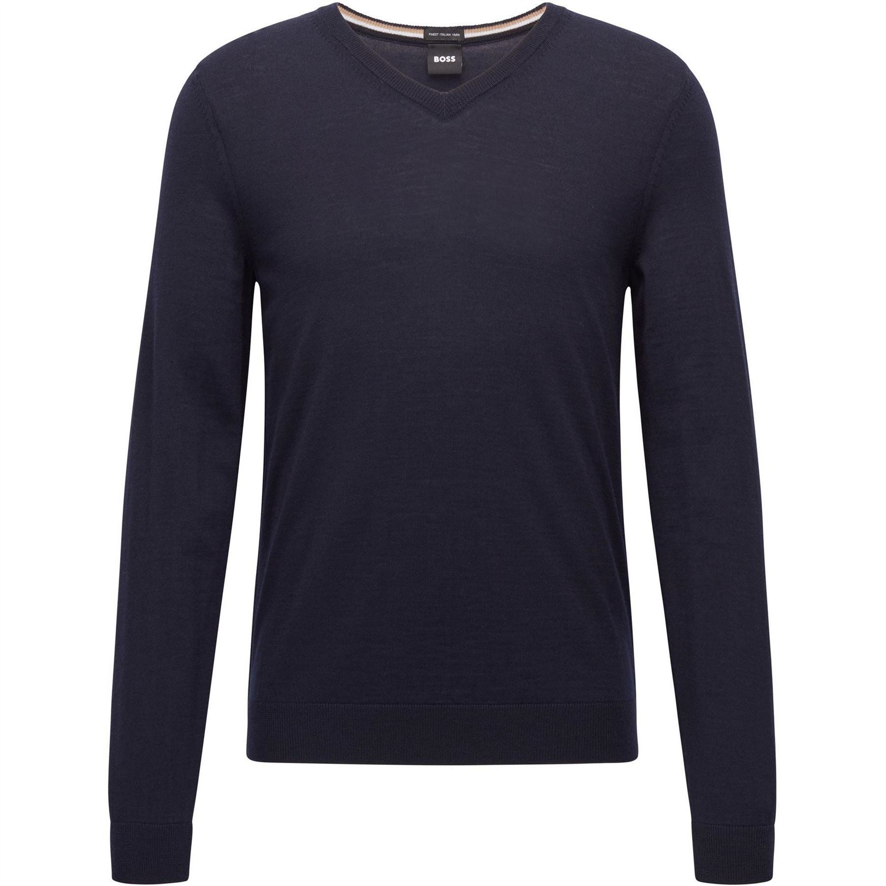 Boss V-Neck Long Sleeve Regular Fit Sweater