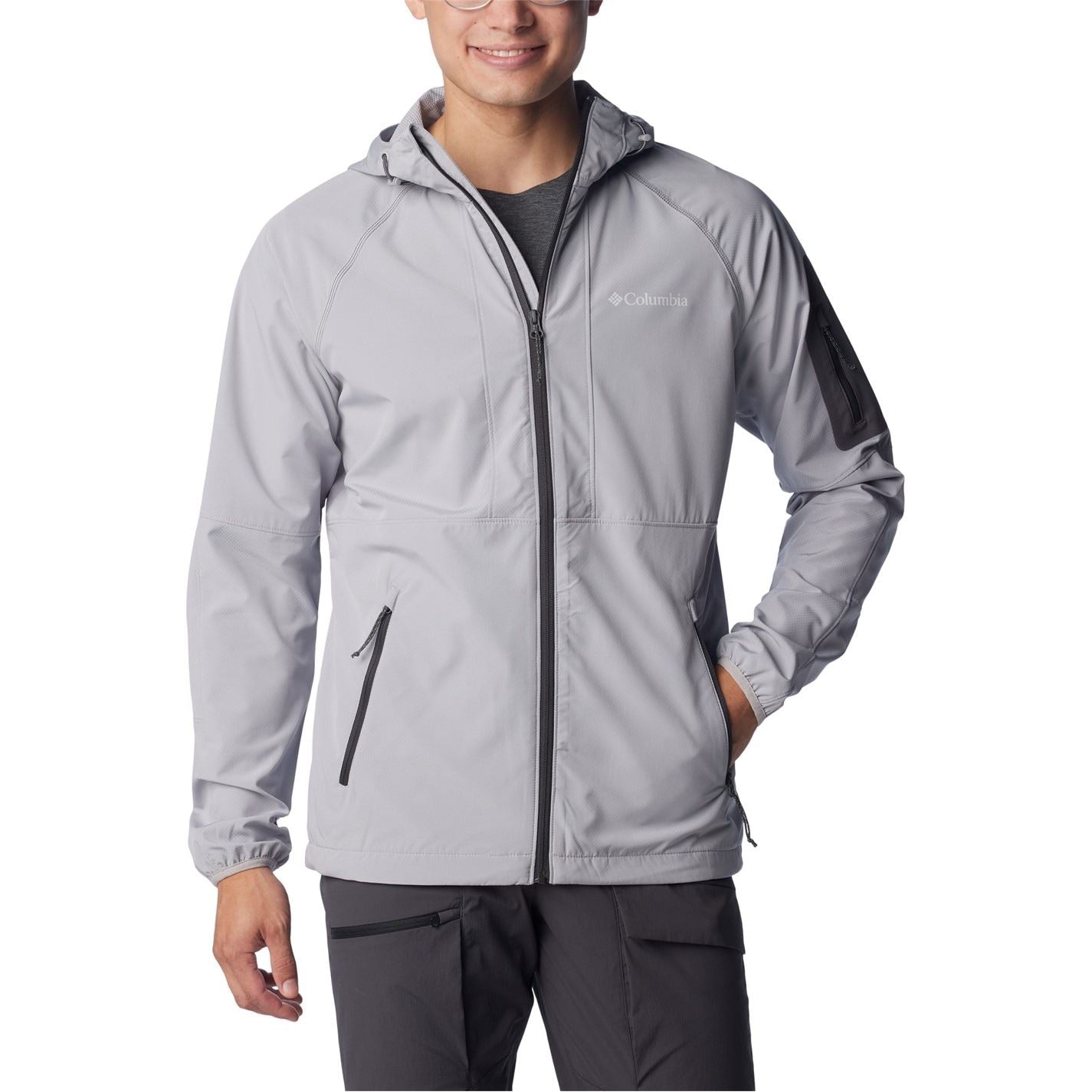 Columbia Tall Heights Hooded Softshell Jacket