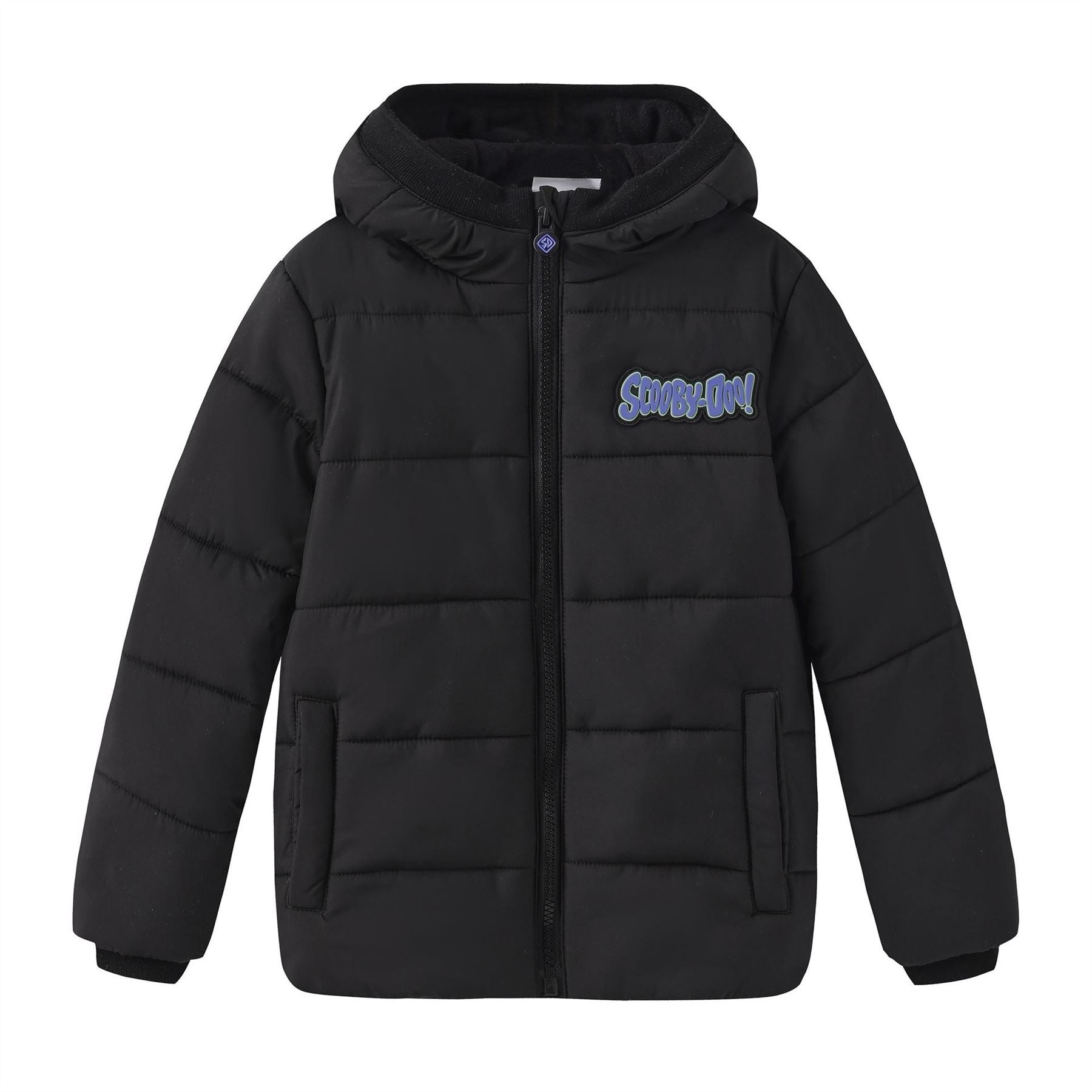 Character  Hooded Long Sleeve Padded Puffer Jacket