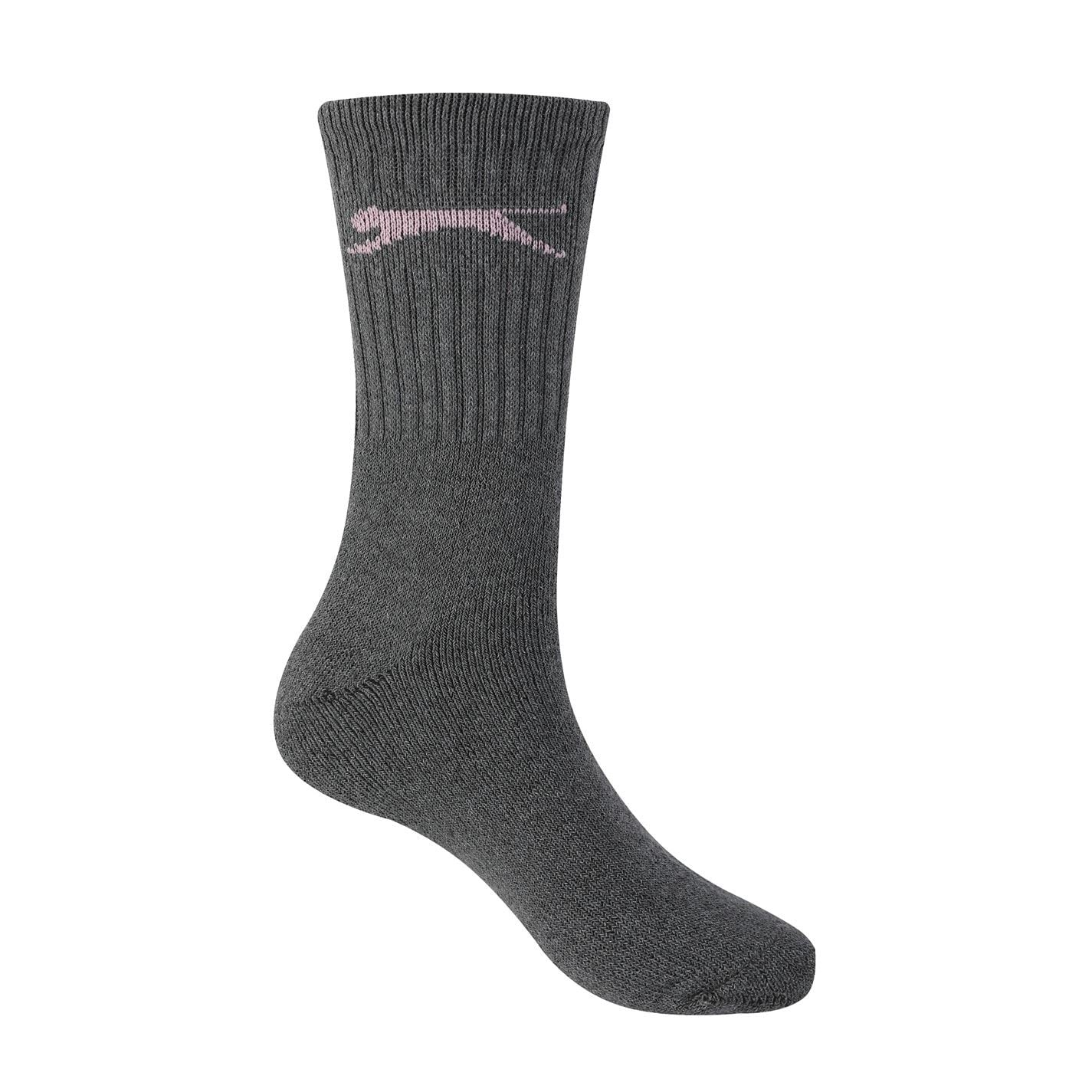Slazenger 5 Pack Crew Socks Ladies
