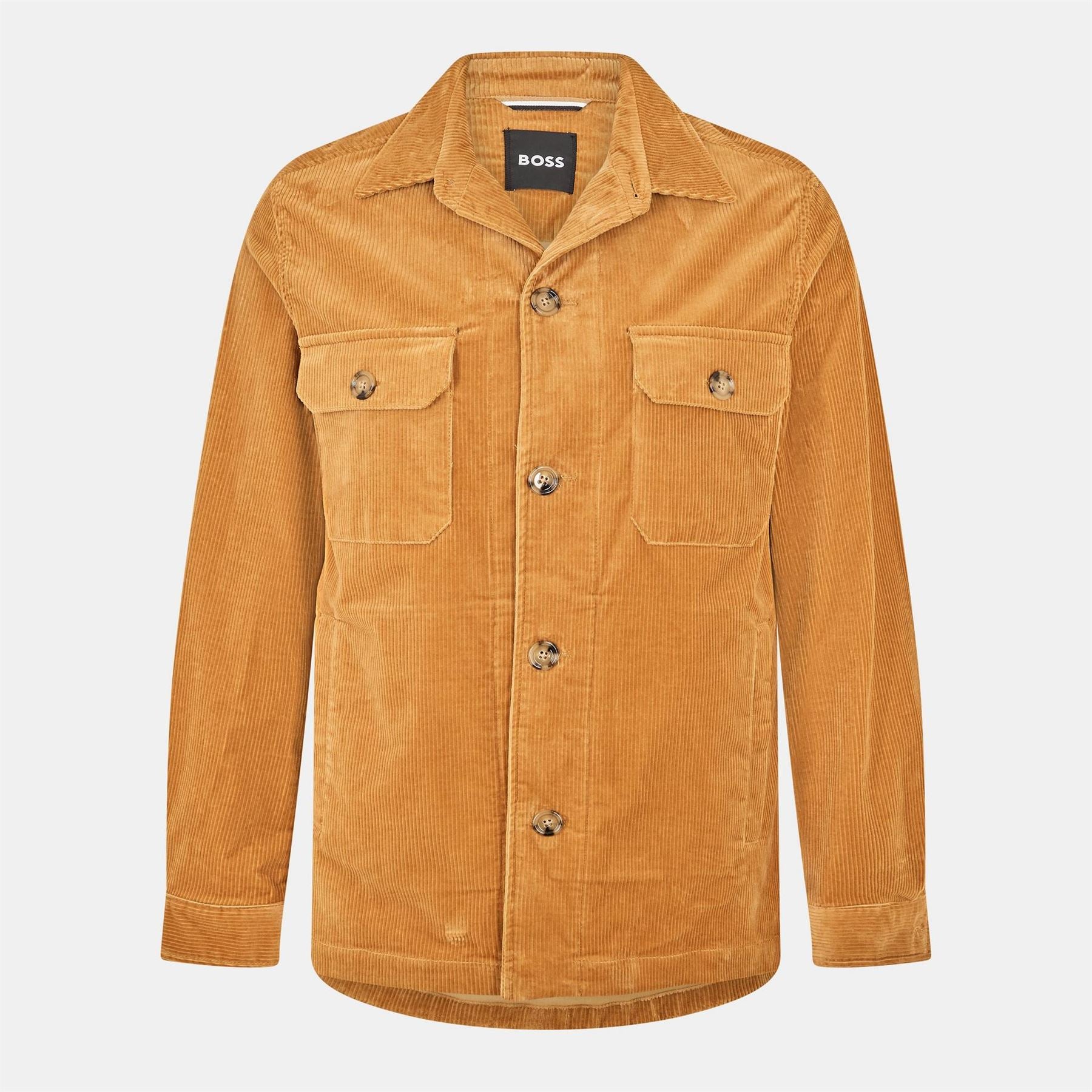 Boss Chest Pocket Button Placket Overshirt