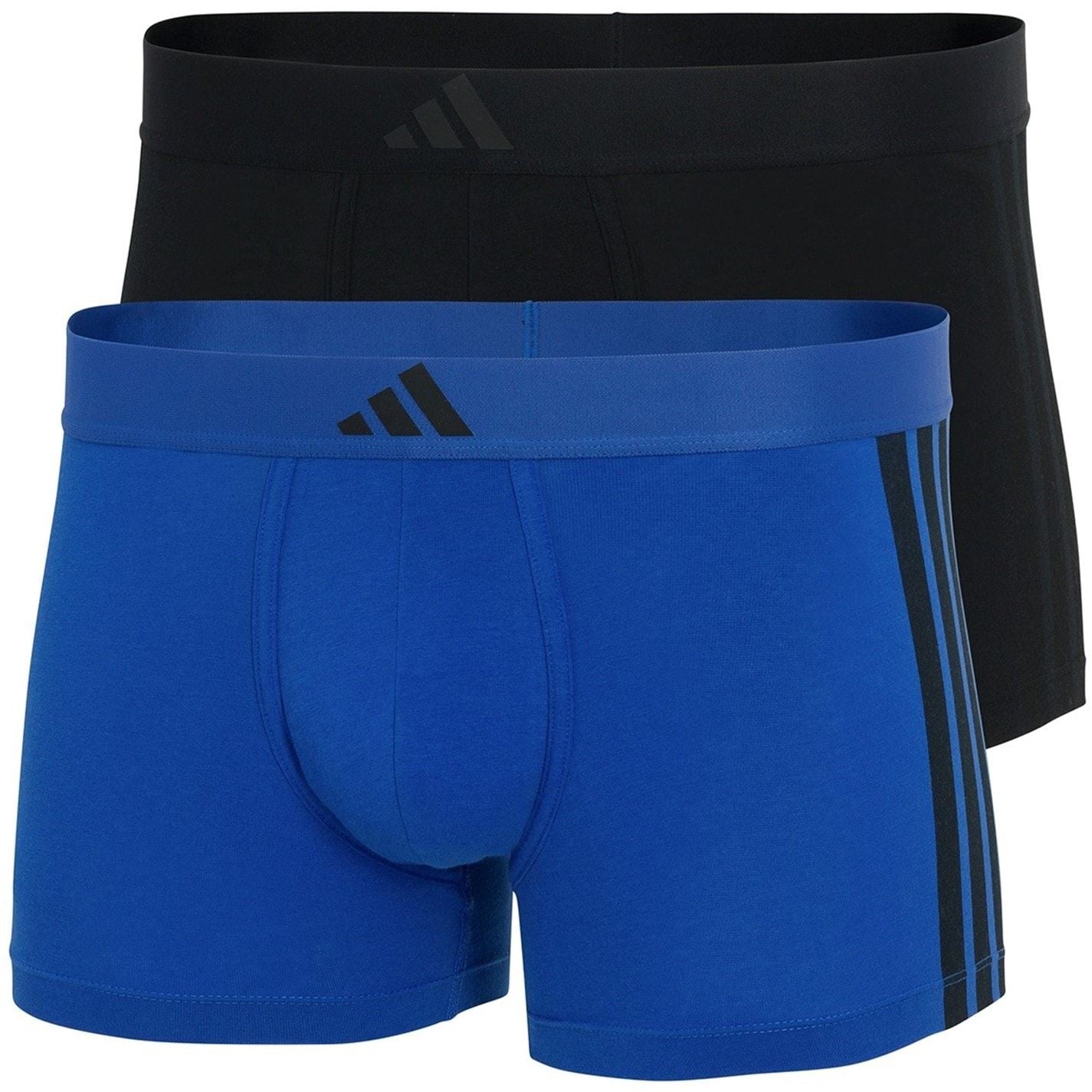 adidas 2 Pack Stripe Patterned Boxer Brief