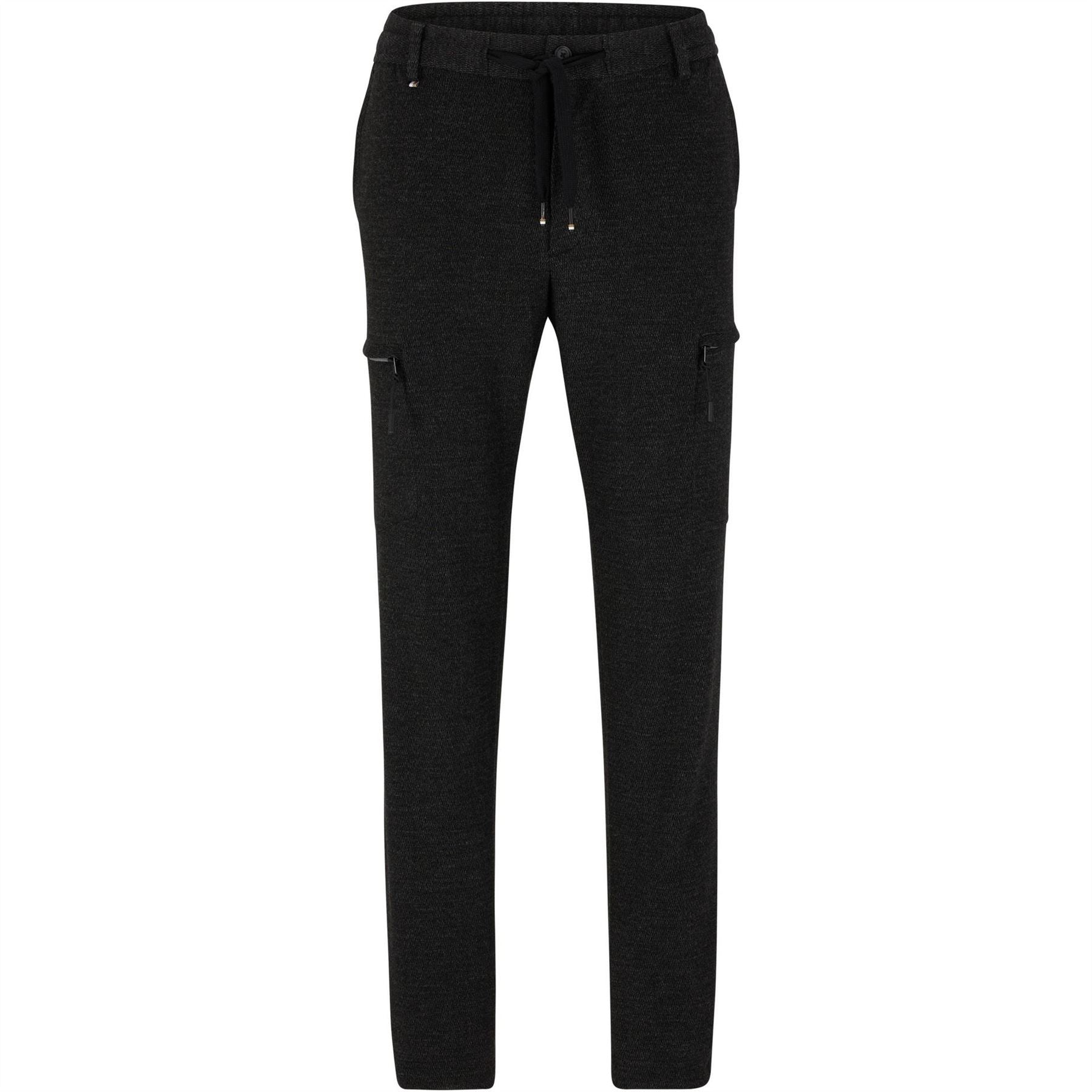 Boss Kane Solid Patterned Straight Cargo Pants