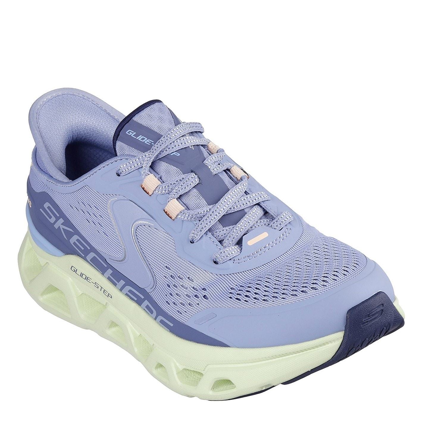 Skechers Glide Step Low Top Chunky Heel Sneakers