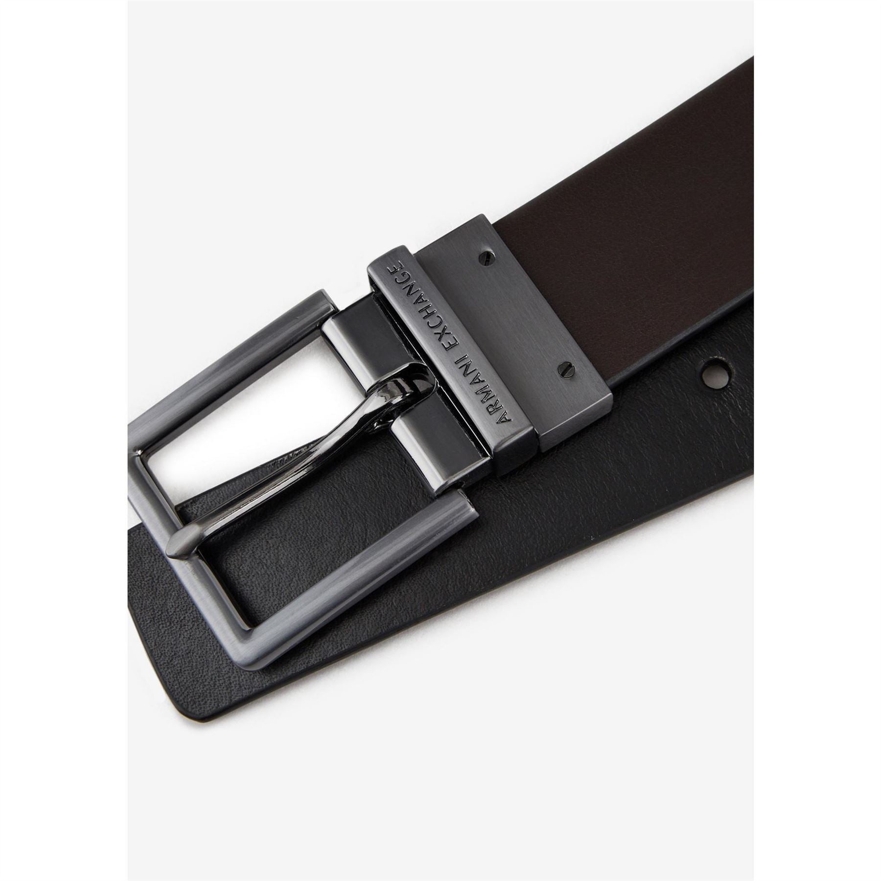 Armani Exchange Metal Tab Belt