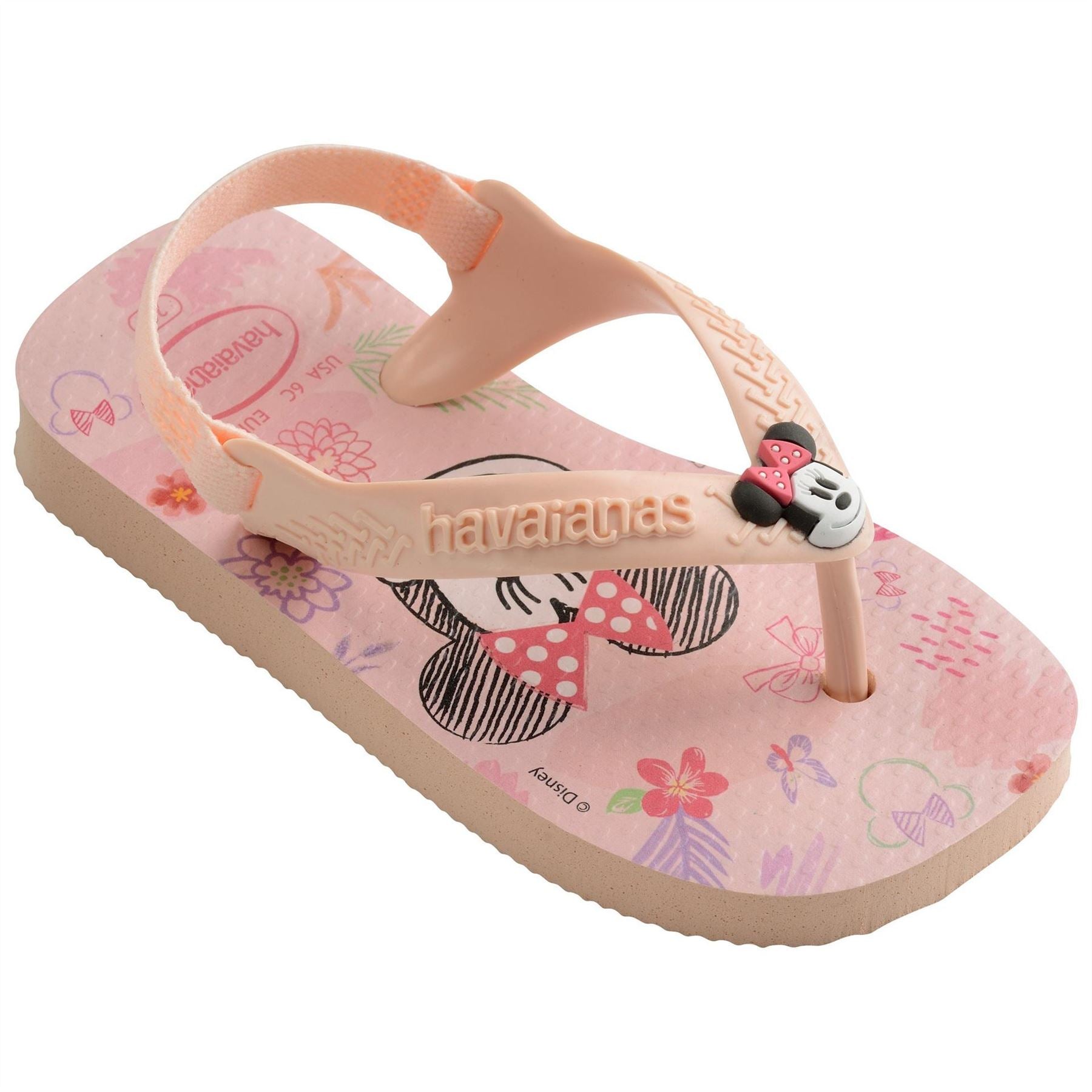 Havaianas Mickey Mouse Cartoon Flip Flops