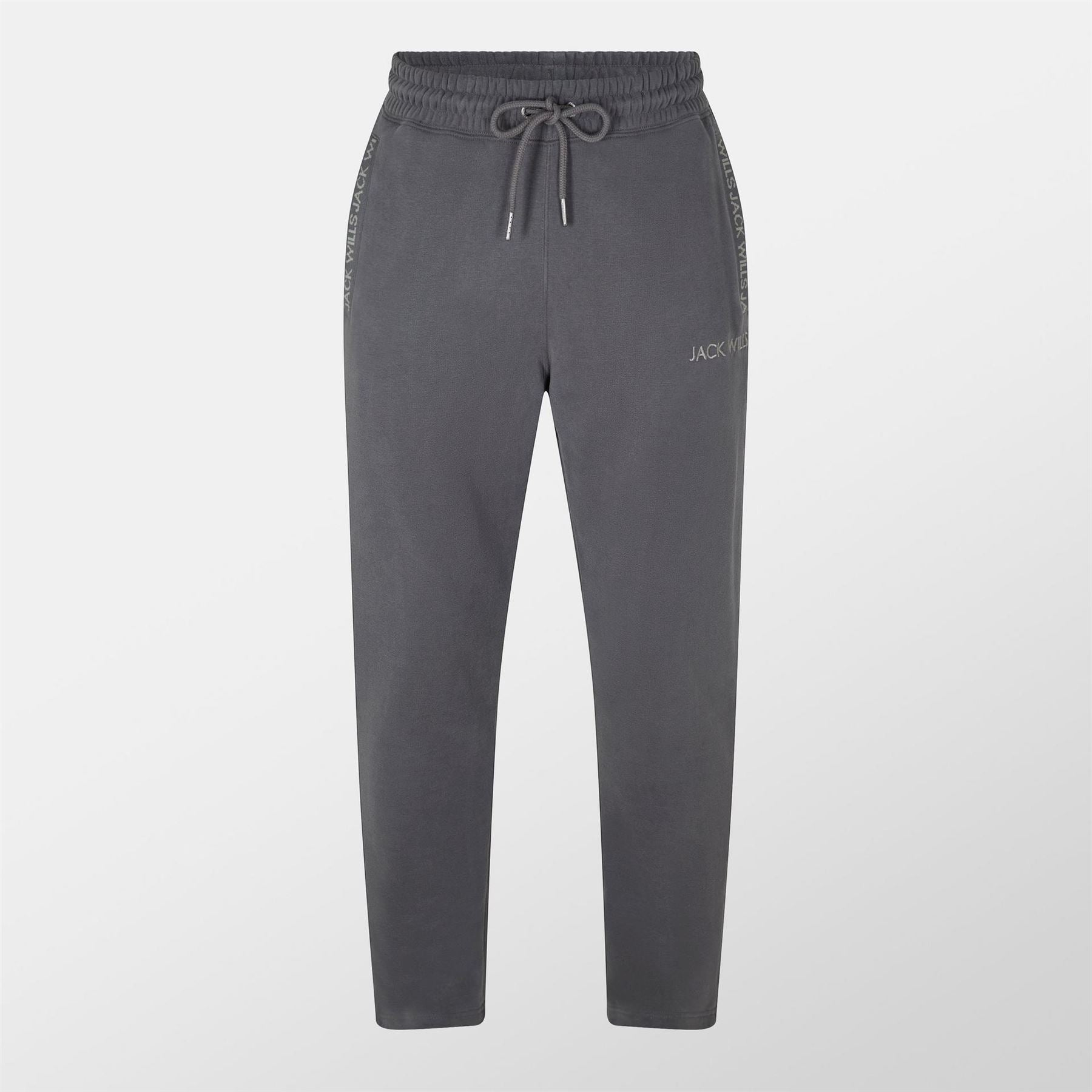 Jack Wills Jacquard Solid Patterned Straight Joggers