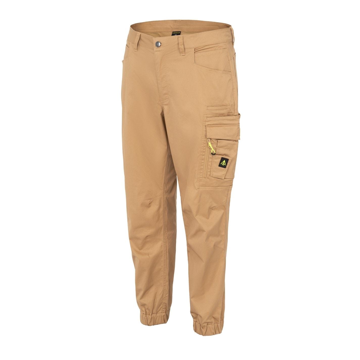 Dunlop Mens Elasticated Cuff Work Trousers