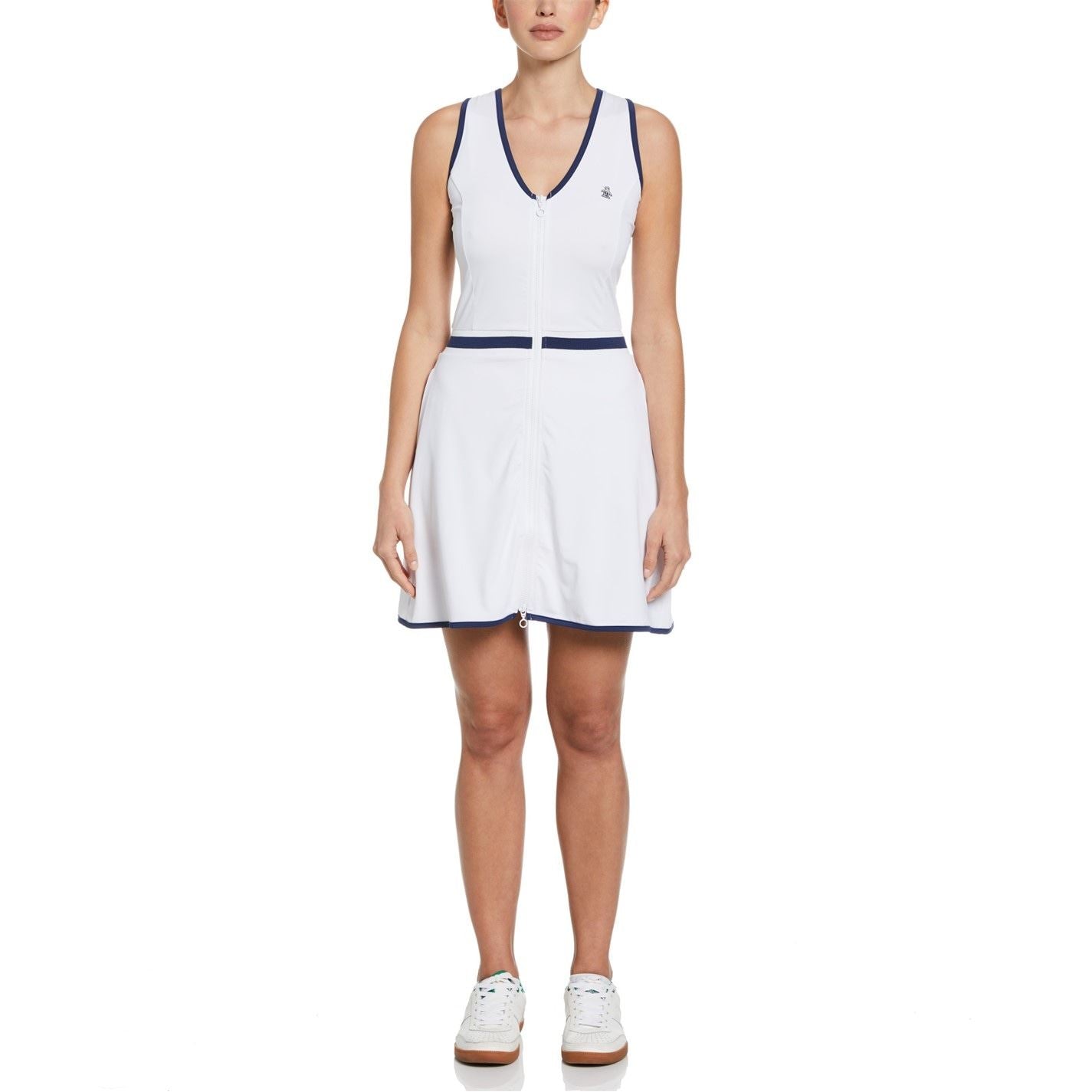 Original Penguin Womens V Neck Tennis Dress
