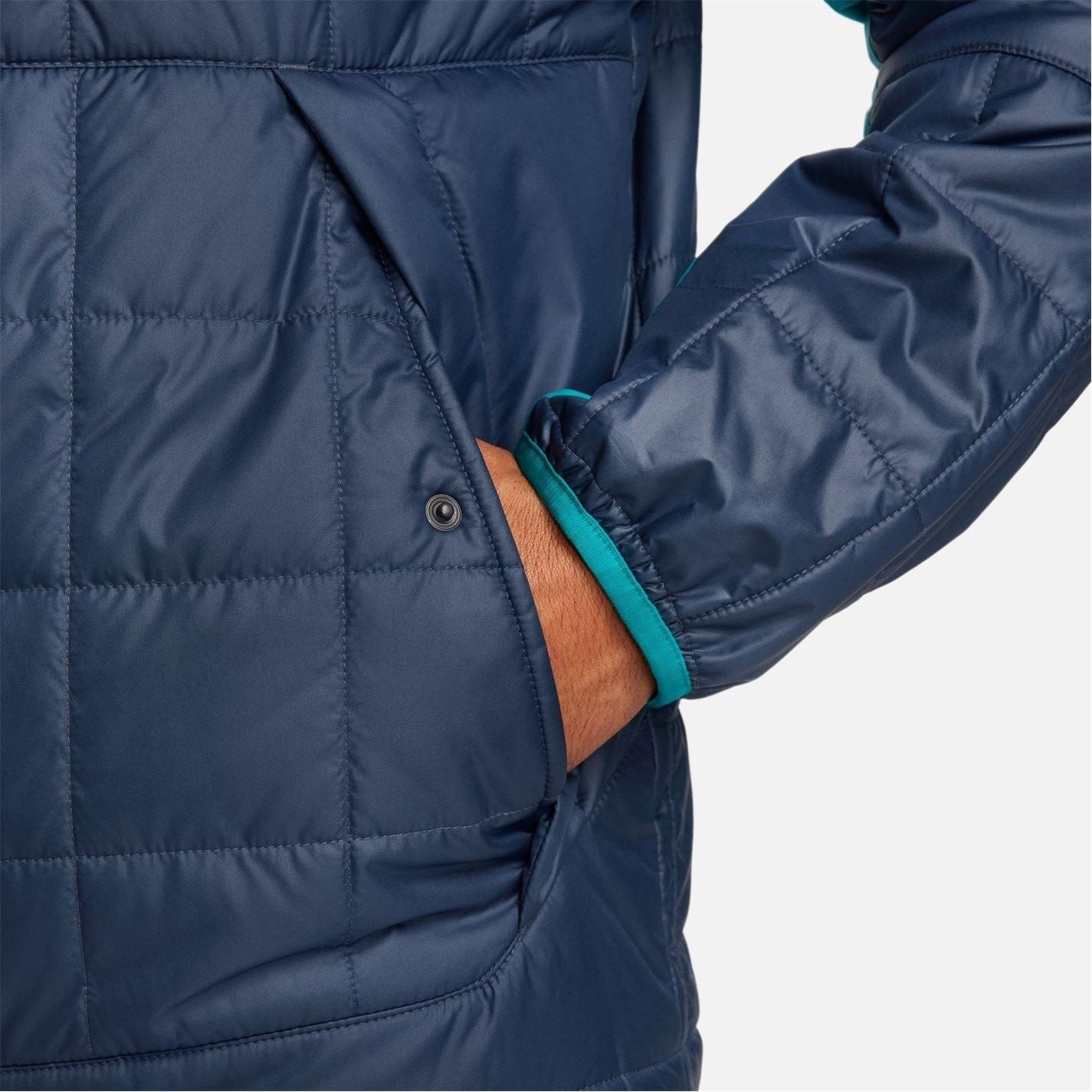 Nike Mens Barcelona Football Synthetic Fill Jacket