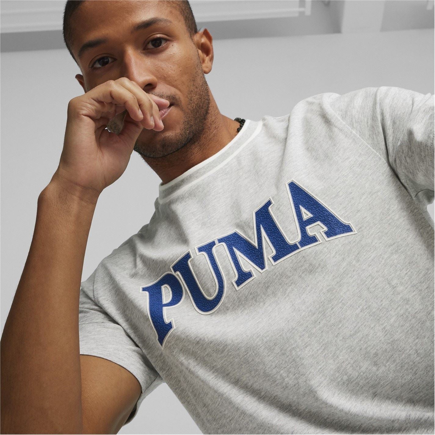 Puma Crew Neck Text Graphic Regular Fit T-Shirt