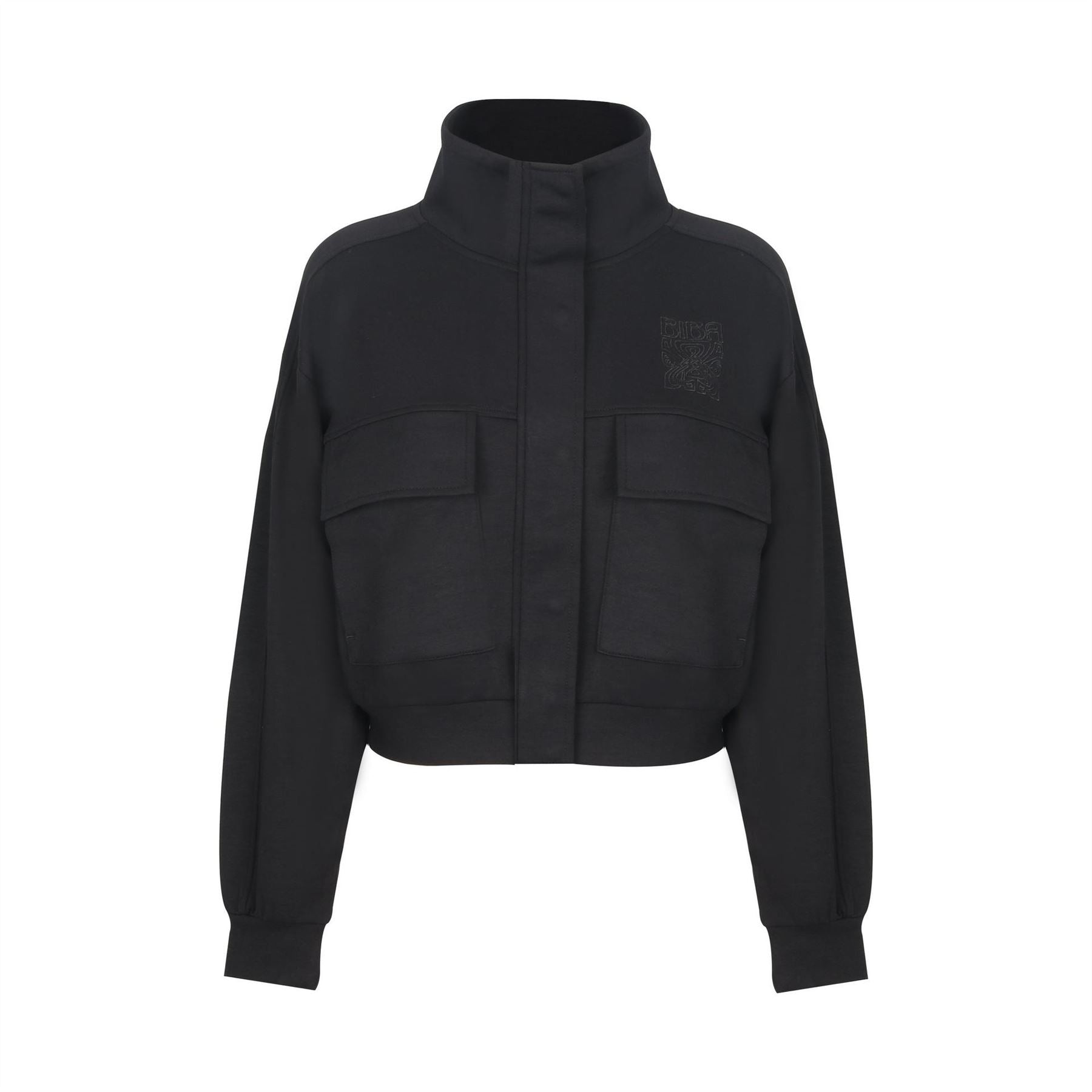 Biba Funnel Neck Long Sleeve Sweatshirt