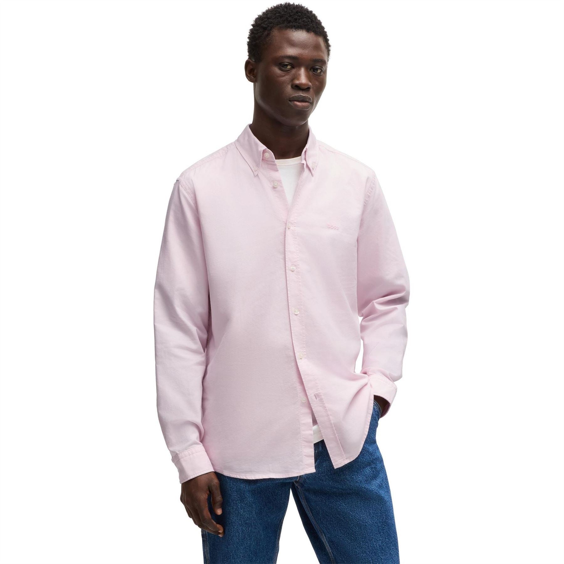 Boss Rickert Oxford Shirt, Classic Style