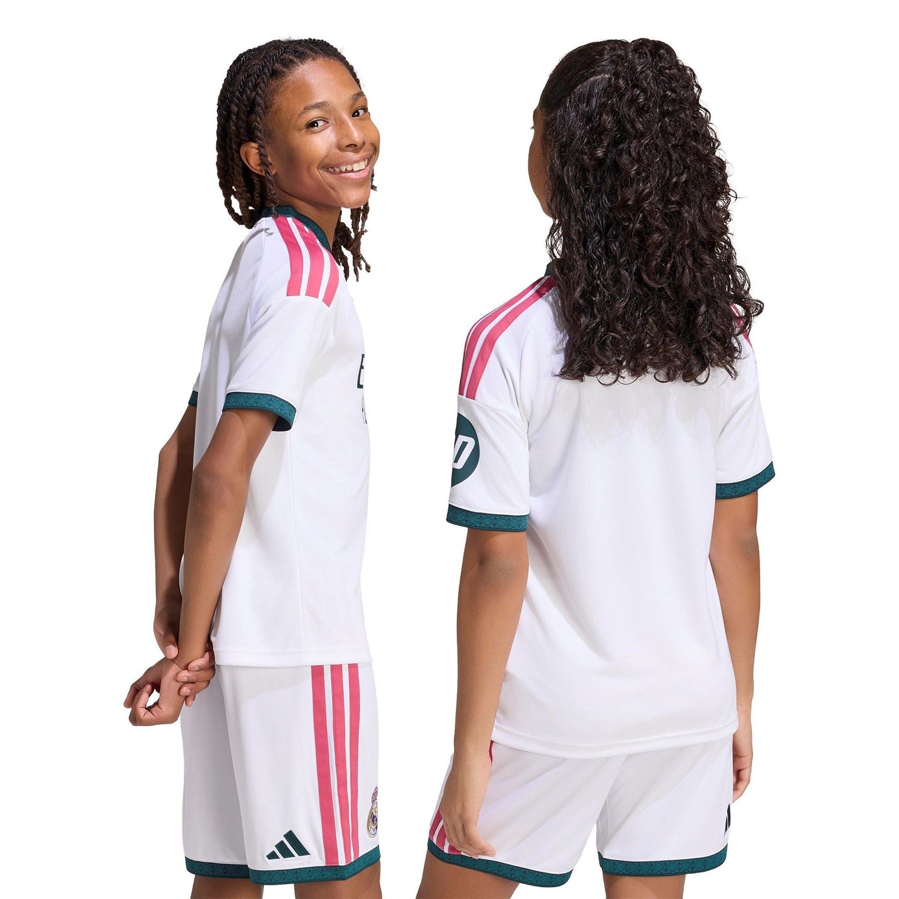 adidas Madrid Home Shirt 2026 27 Juniors