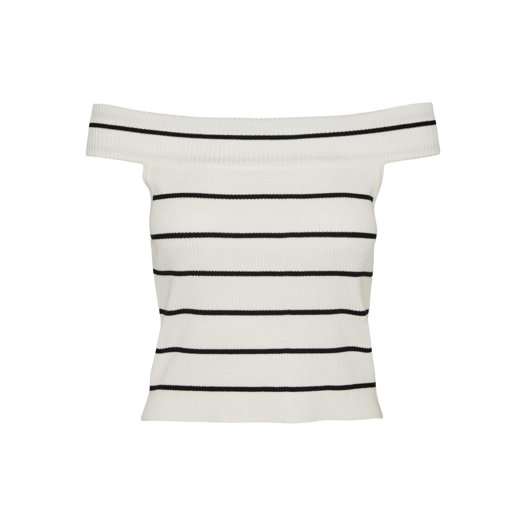 Vero Moda Off-The-Shoulder Slim Fit T-Shirt