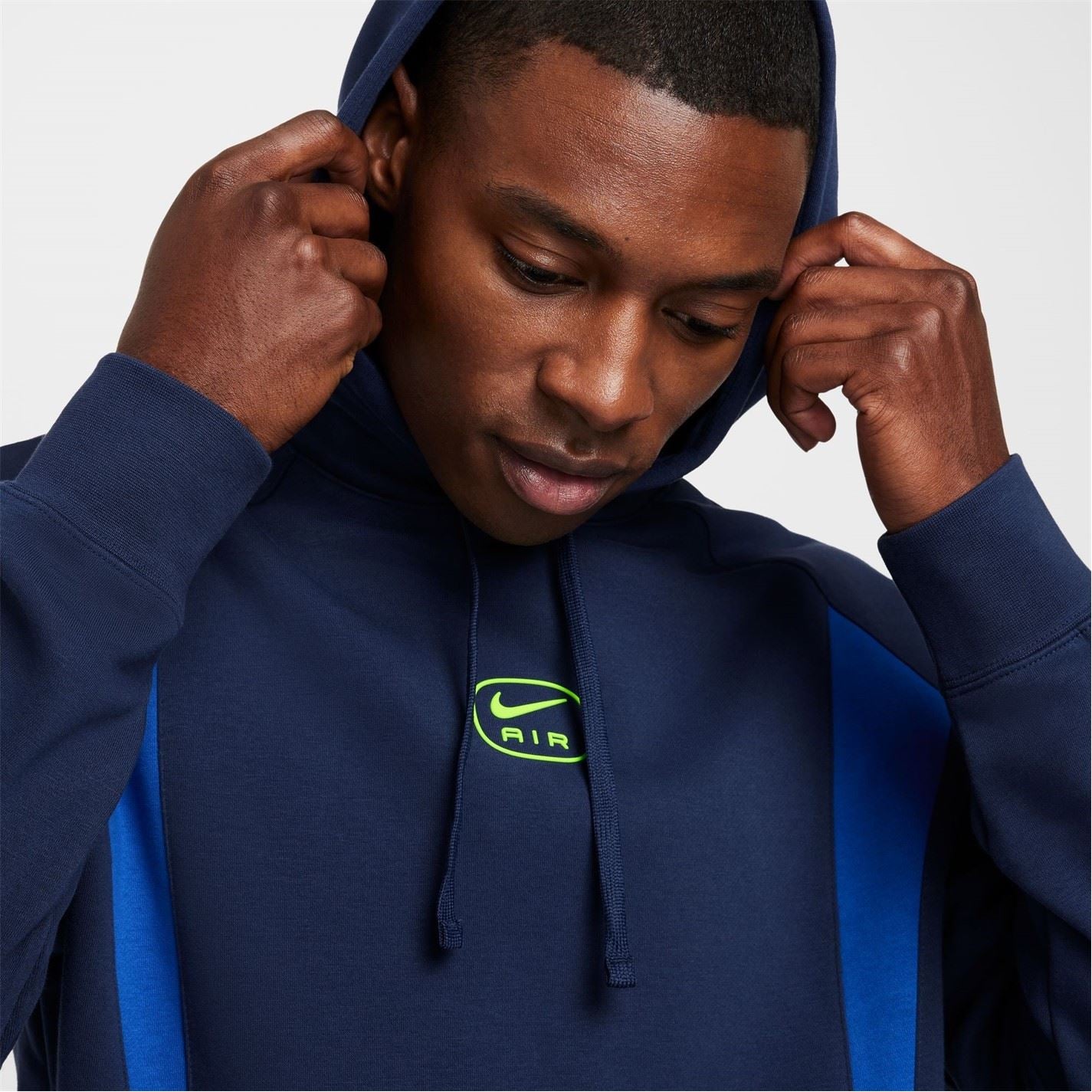 Nike Hooded Relaxed Fit Long Sleeve Sweatshirt