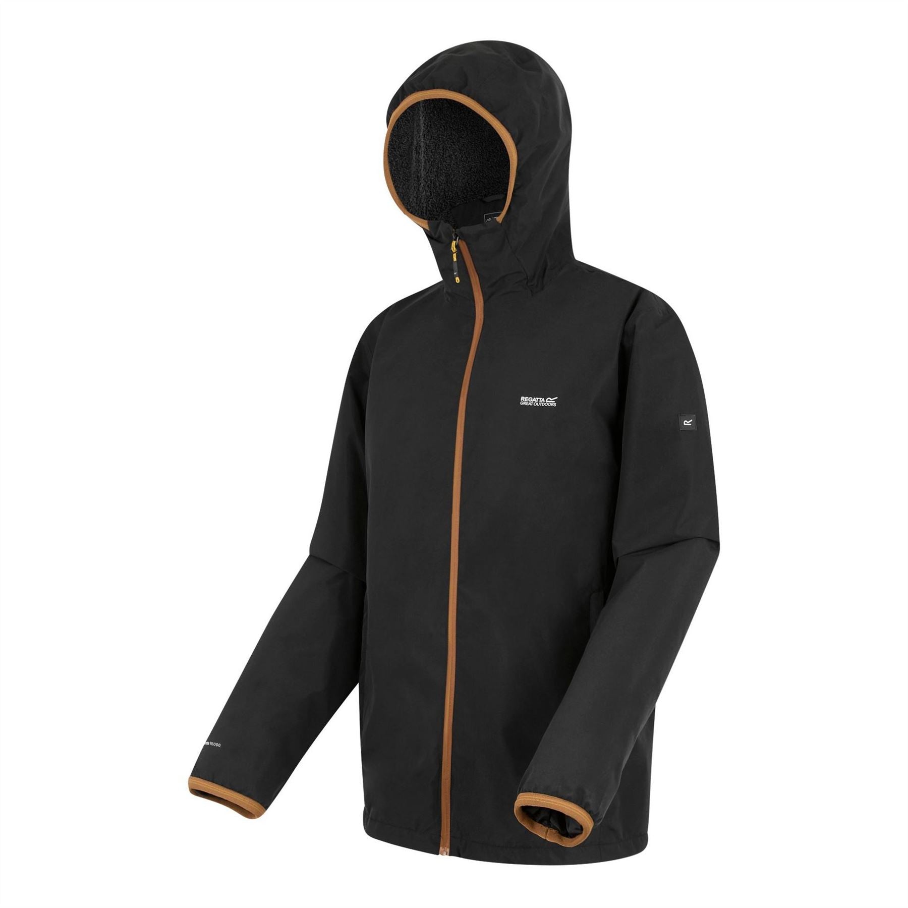 Regatta Caspen Isotex 10000 Breathable Waterproof Long Sleeve Full Zip Waterproof Jacket