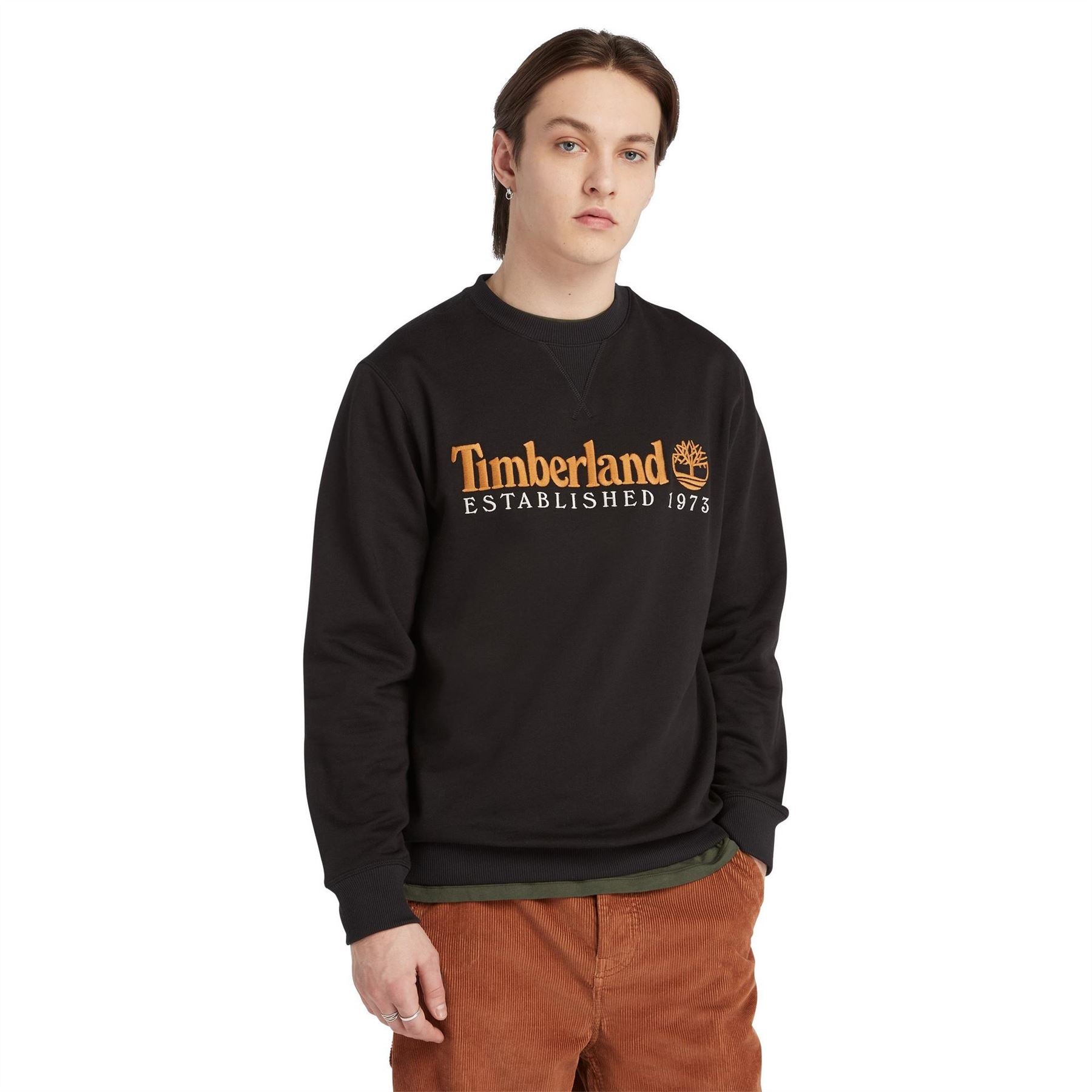 Timberland 50 Year Timberland Logo Crew Neck Sweatshirt