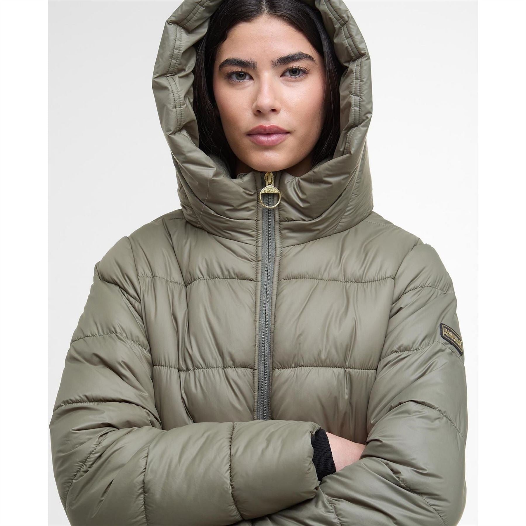 Barbour International Longline Puffer Jacket