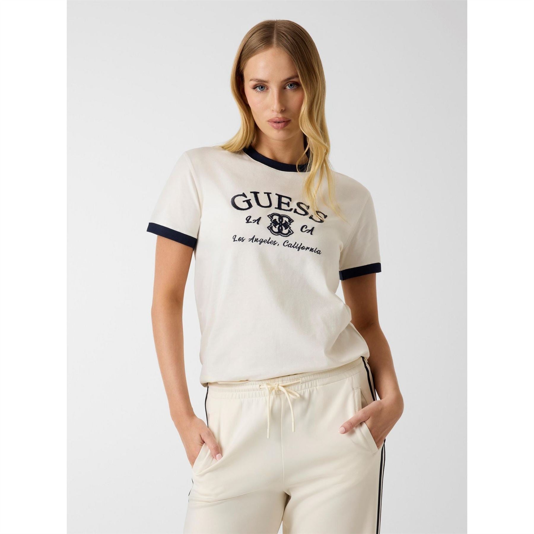 Guess Hoshi Crew Neck Short Sleeve T-Shirt