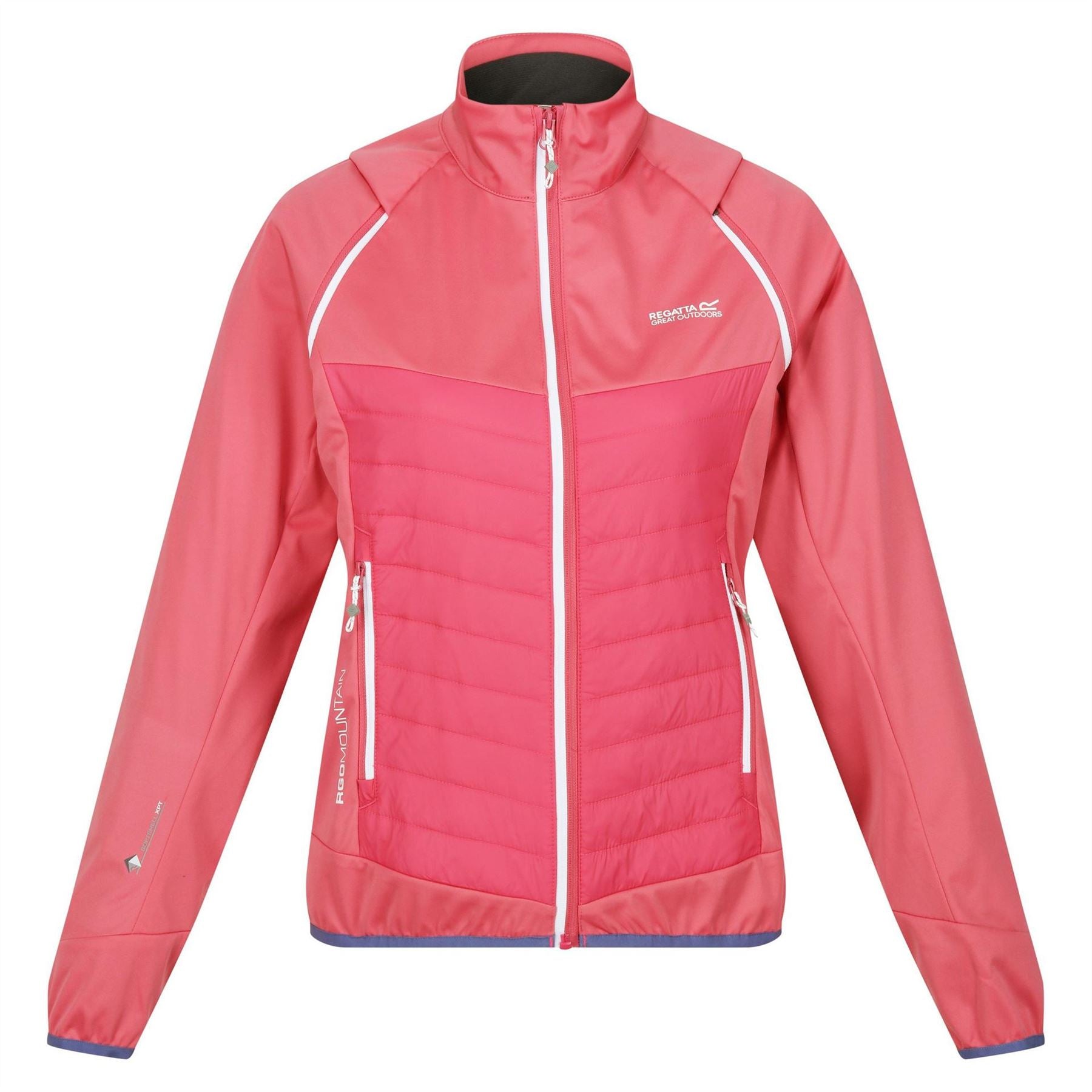 Regatta Steren Color Block Zipped Pocket Softshell Hybrid Jacket