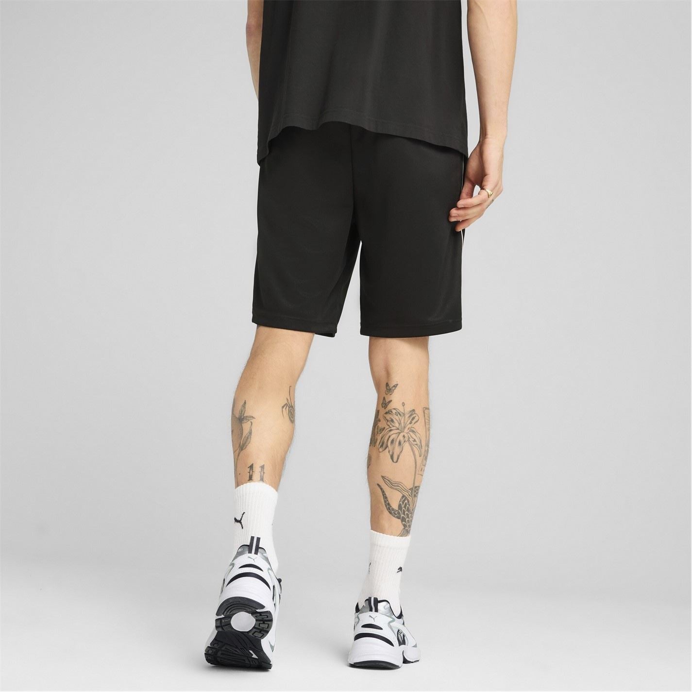 Puma Sport Poly Jogger Shorts with Elasticated Waistband
