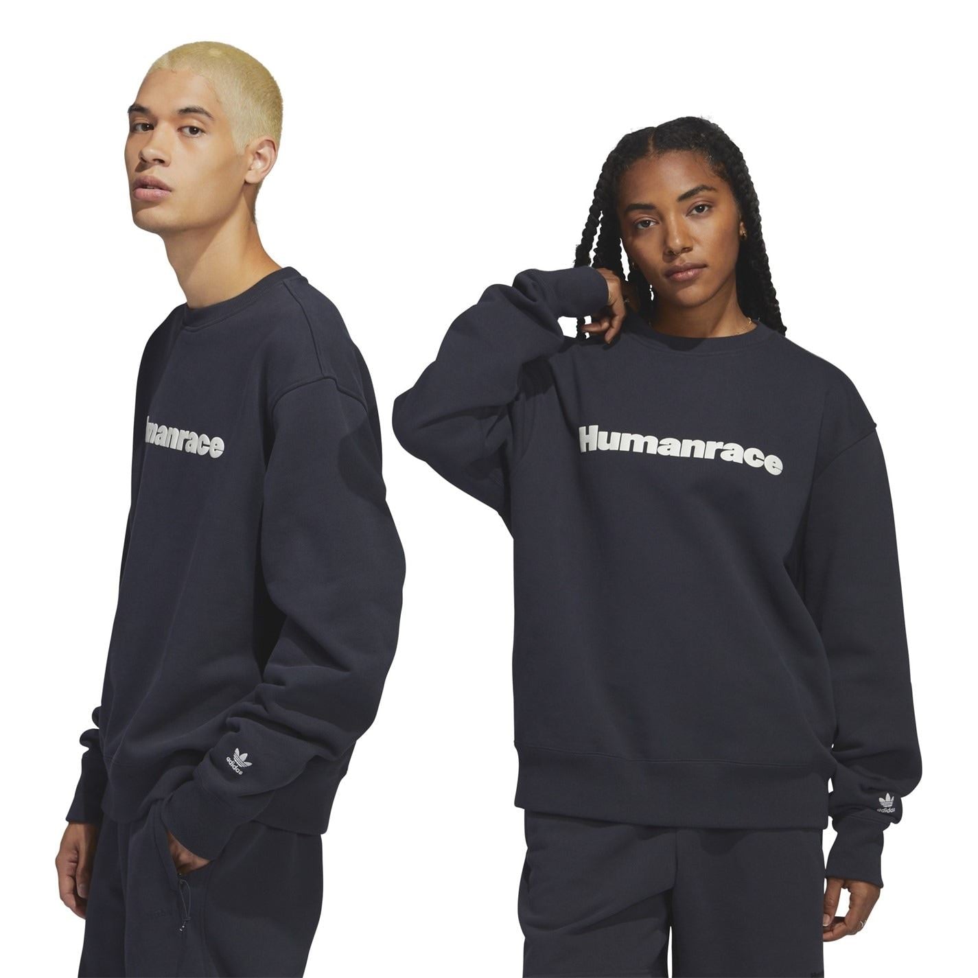 adidas Originals Pw Basics Crew Neck Regular Fit Sweatshirt