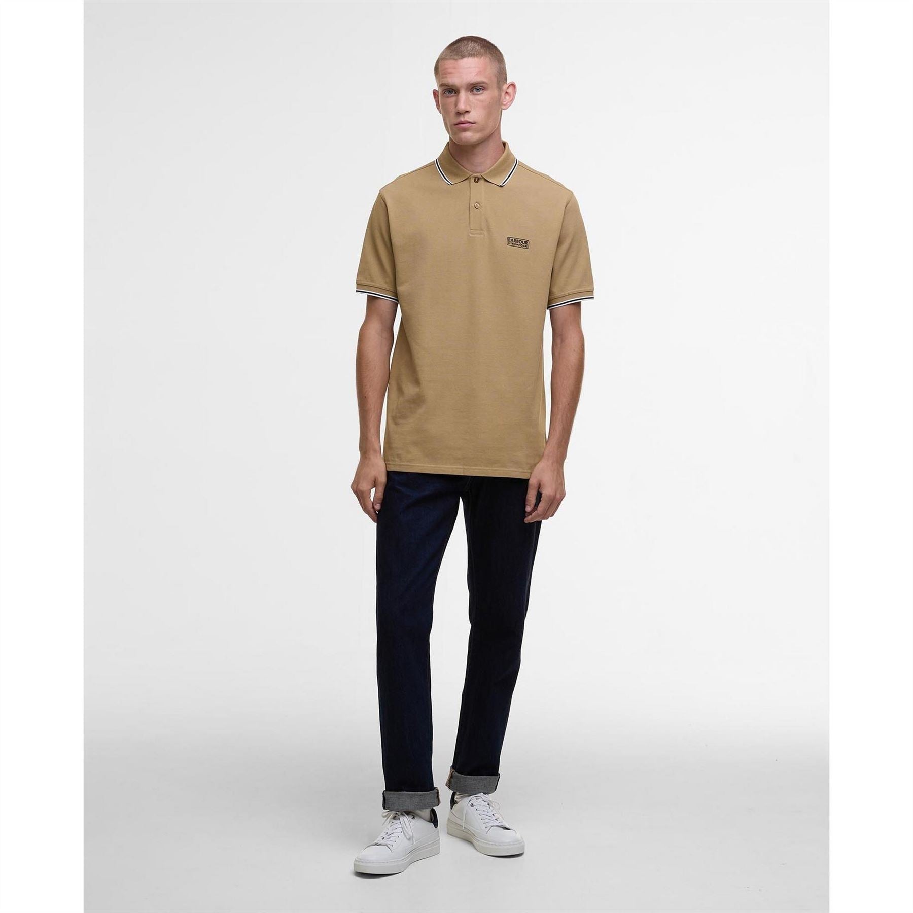 Barbour International Tipped Short Sleeve Polo Shirt