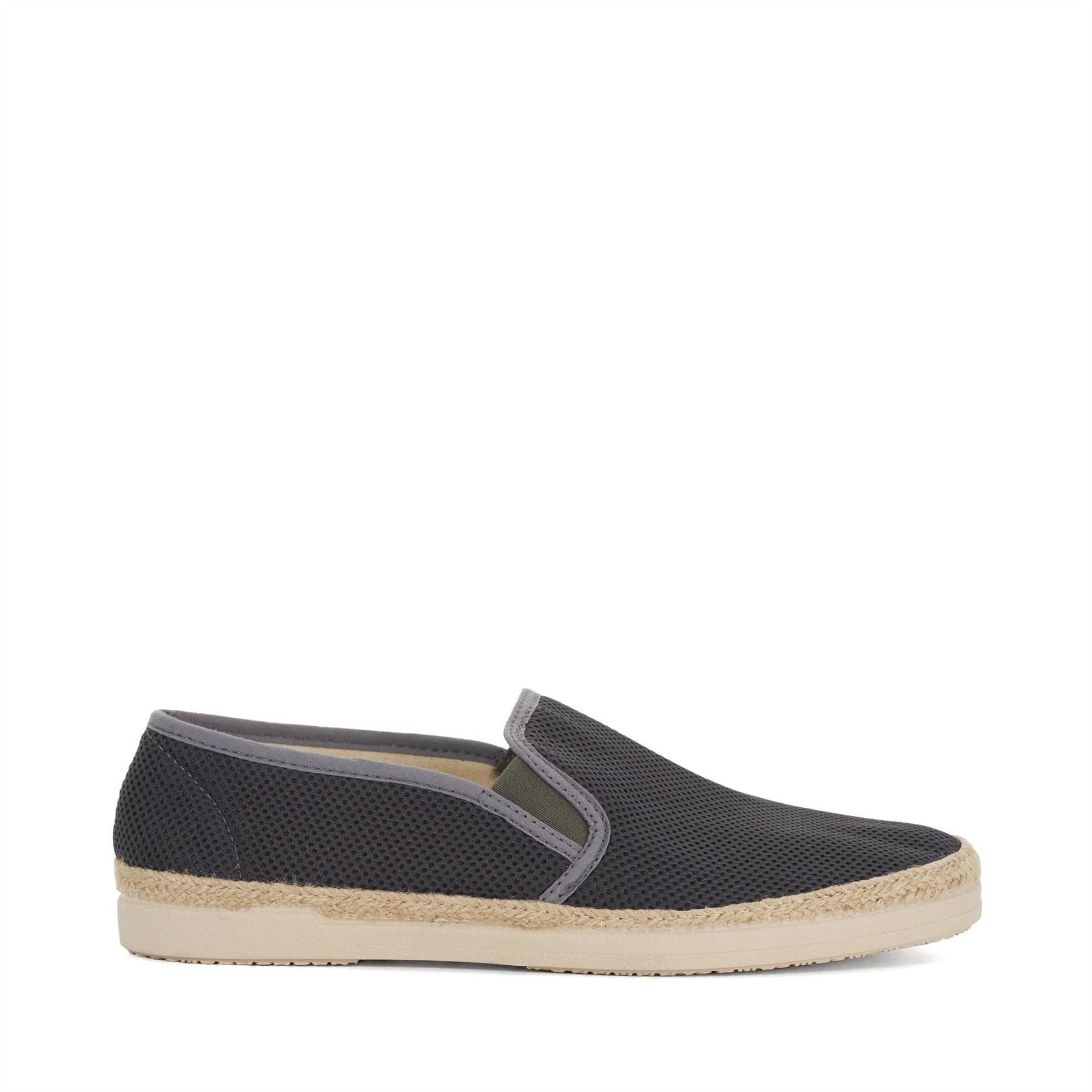 Dune London Lo Ferdo Textured Espadrille Loafers