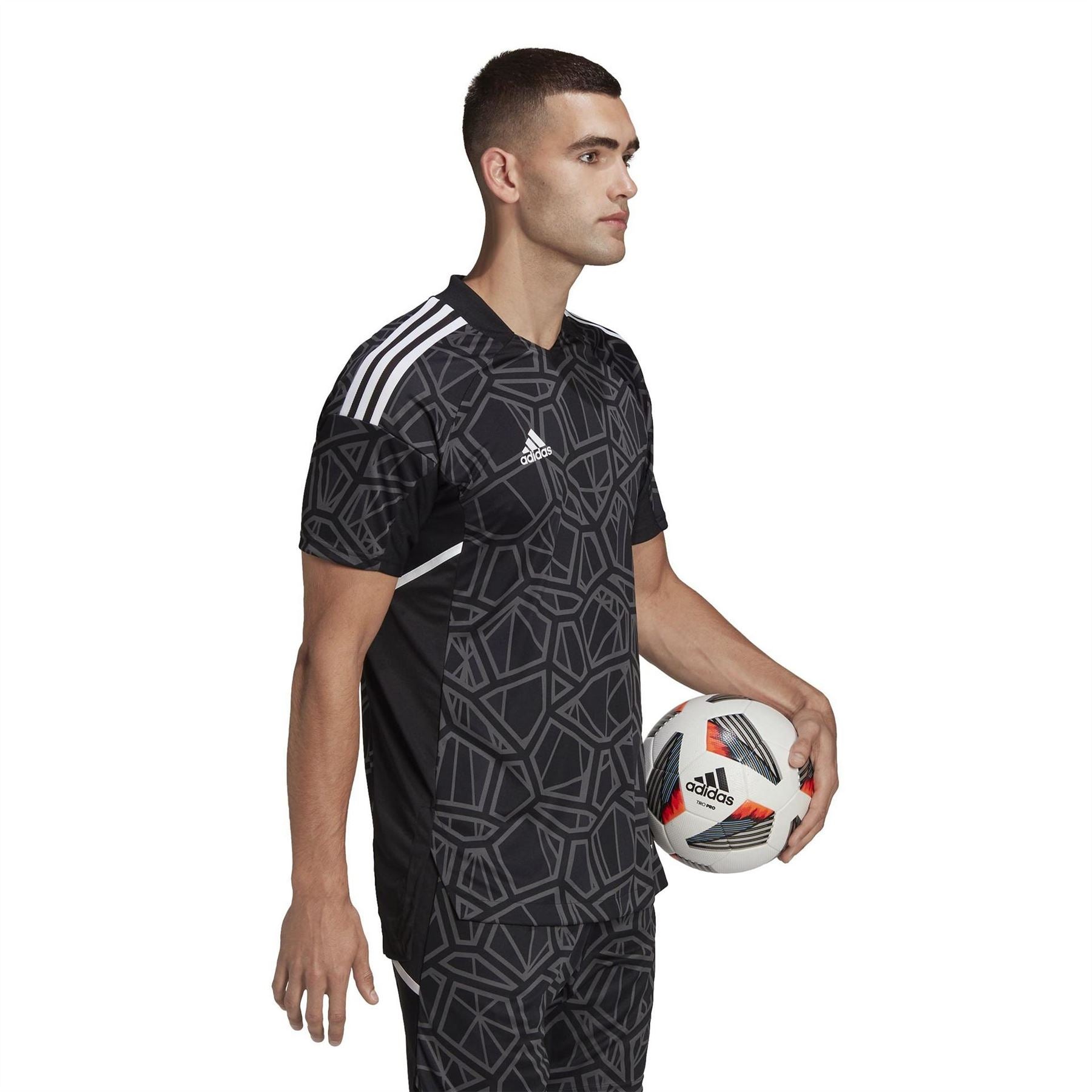 adidas V Neck Regular Fit Short Sleeve T-Shirt