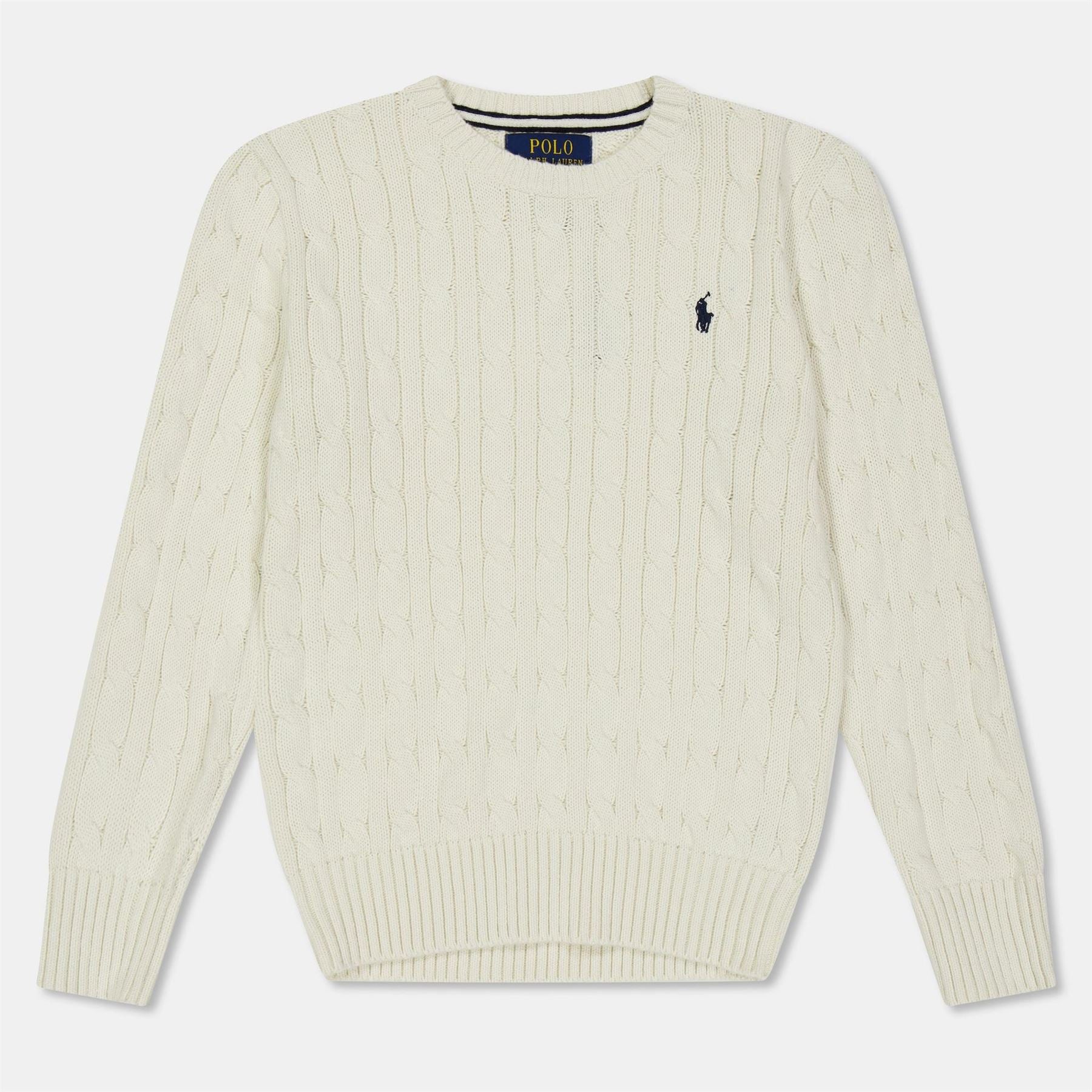 Polo Ralph Lauren Crew Neck Long Sleeve Regular Fit Sweater