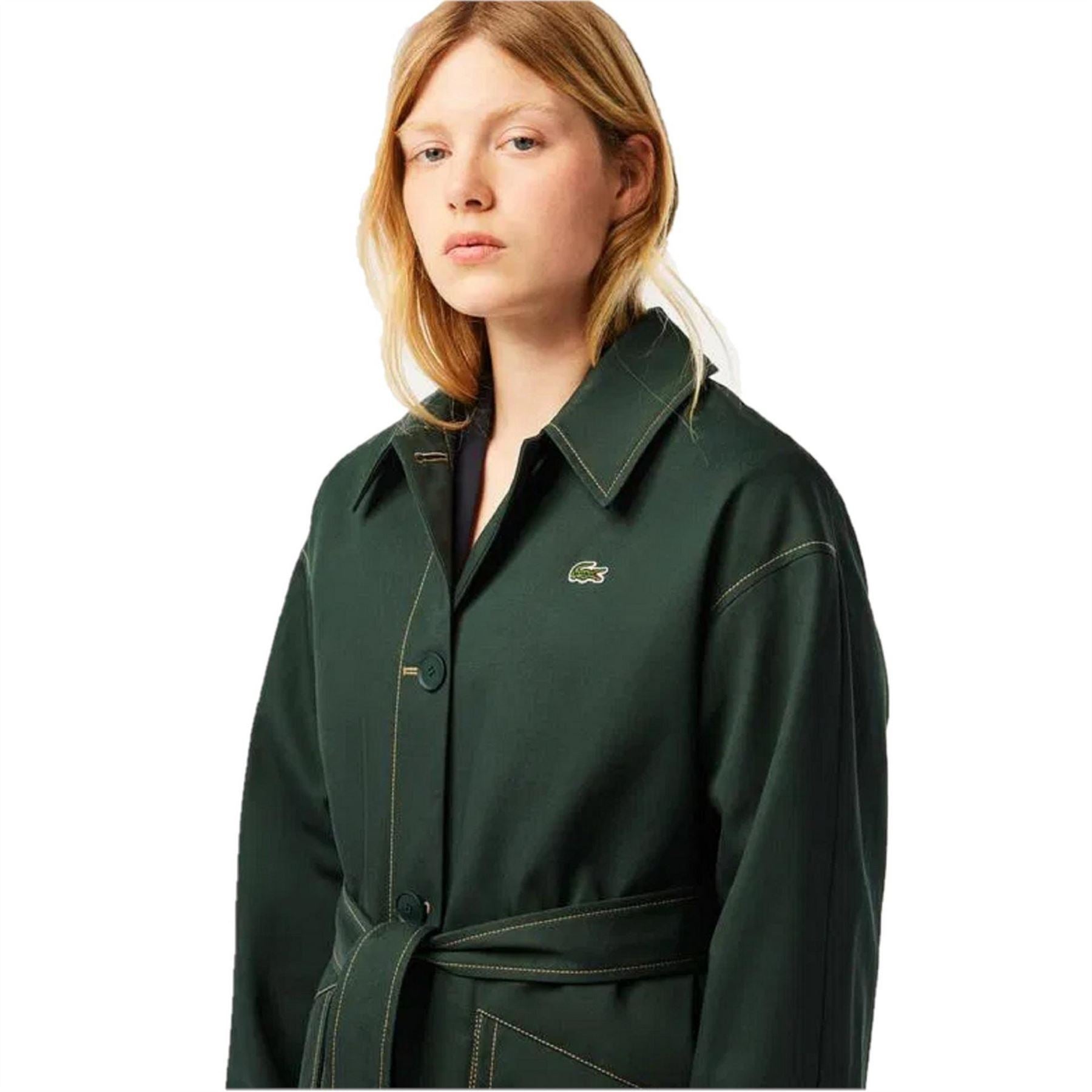 Lacoste Water Resistant Lightweight Rain Anorak