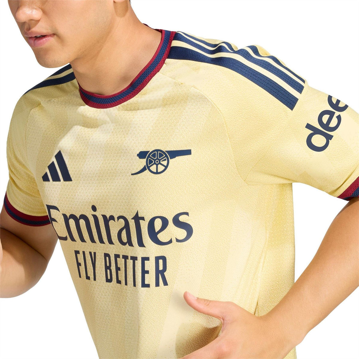adidas Arsenal Third 24 25 Short Sleeve Slim Fit Football Shirt