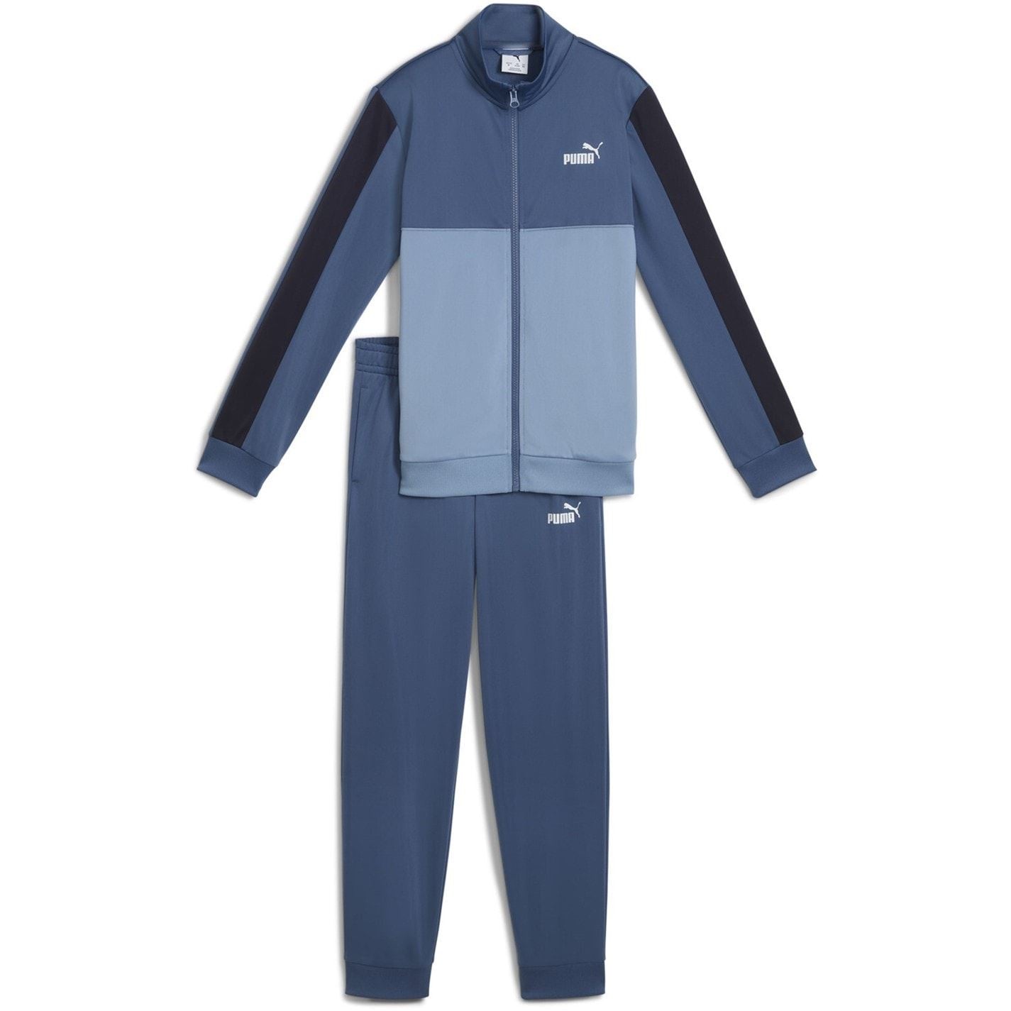 Puma Colour Block Poly Tracksuit Junior