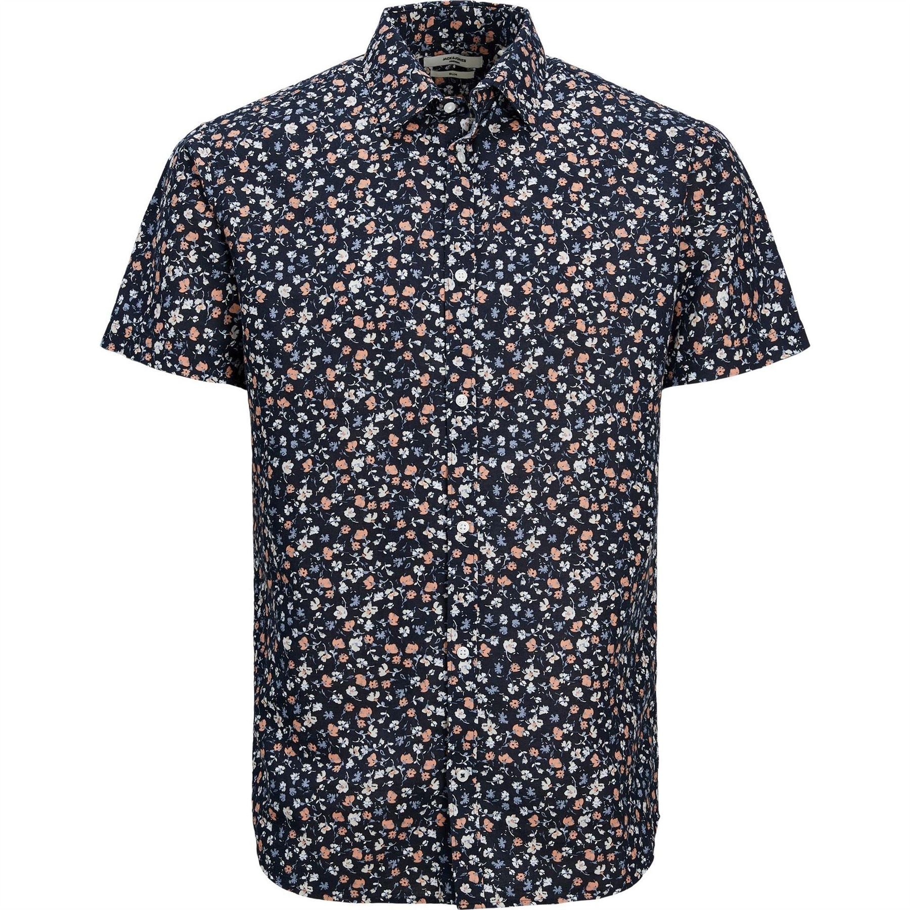 Jack and Jones Regular Fit Short Sleeve Print Shirt