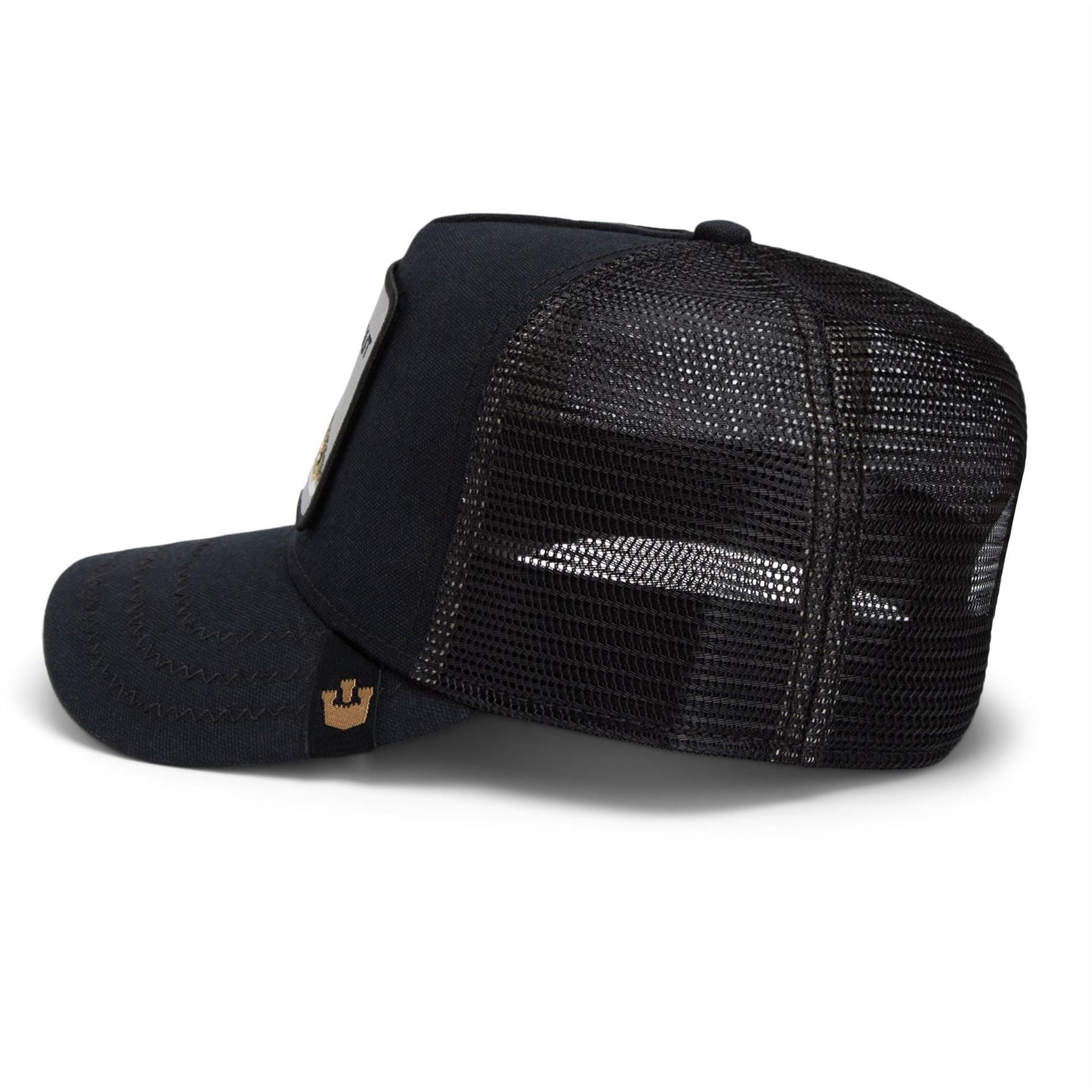 Goorin Bros Adjustable Trucker Cap with Pre-Curved Brim