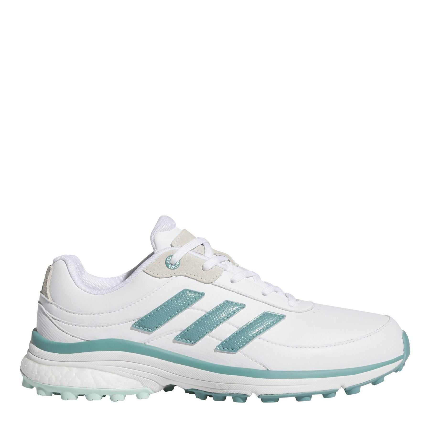 adidas Zoysia Lace Up Low Top Sneakers Womens OffWht / Pureteal Size 4 (36.7)