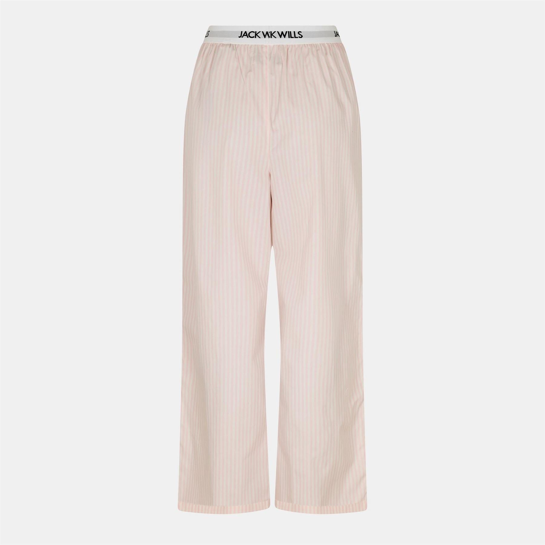 Jack Wills Collared Neck Long Sleeve Pyjama Set