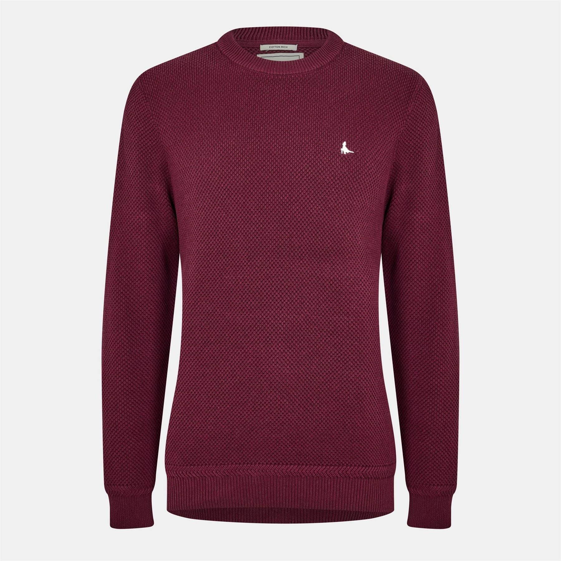 Jack Wills Mens Linus Seed Stitch Crew Neck Jumper