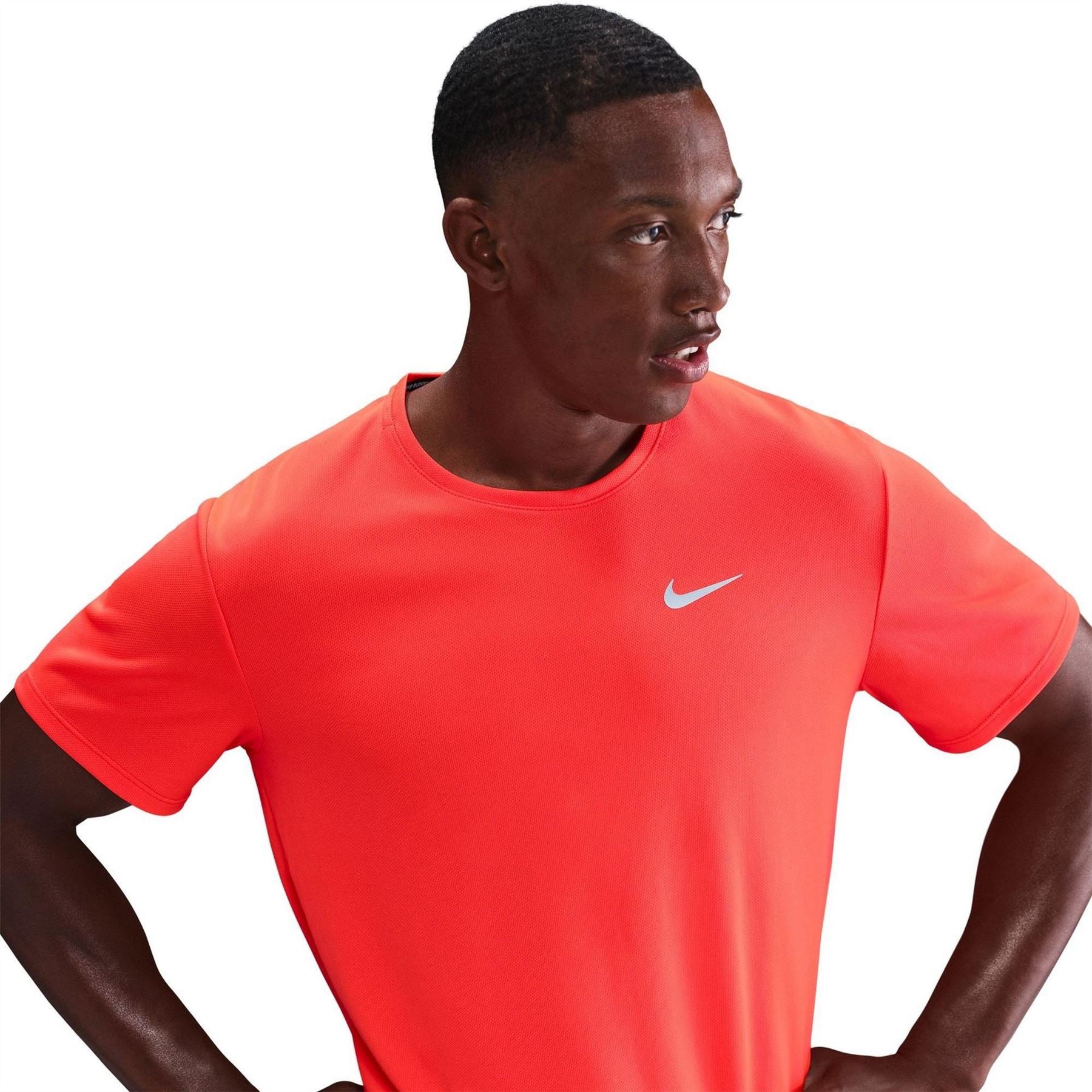 Nike Mens Drifit Miler Running Top