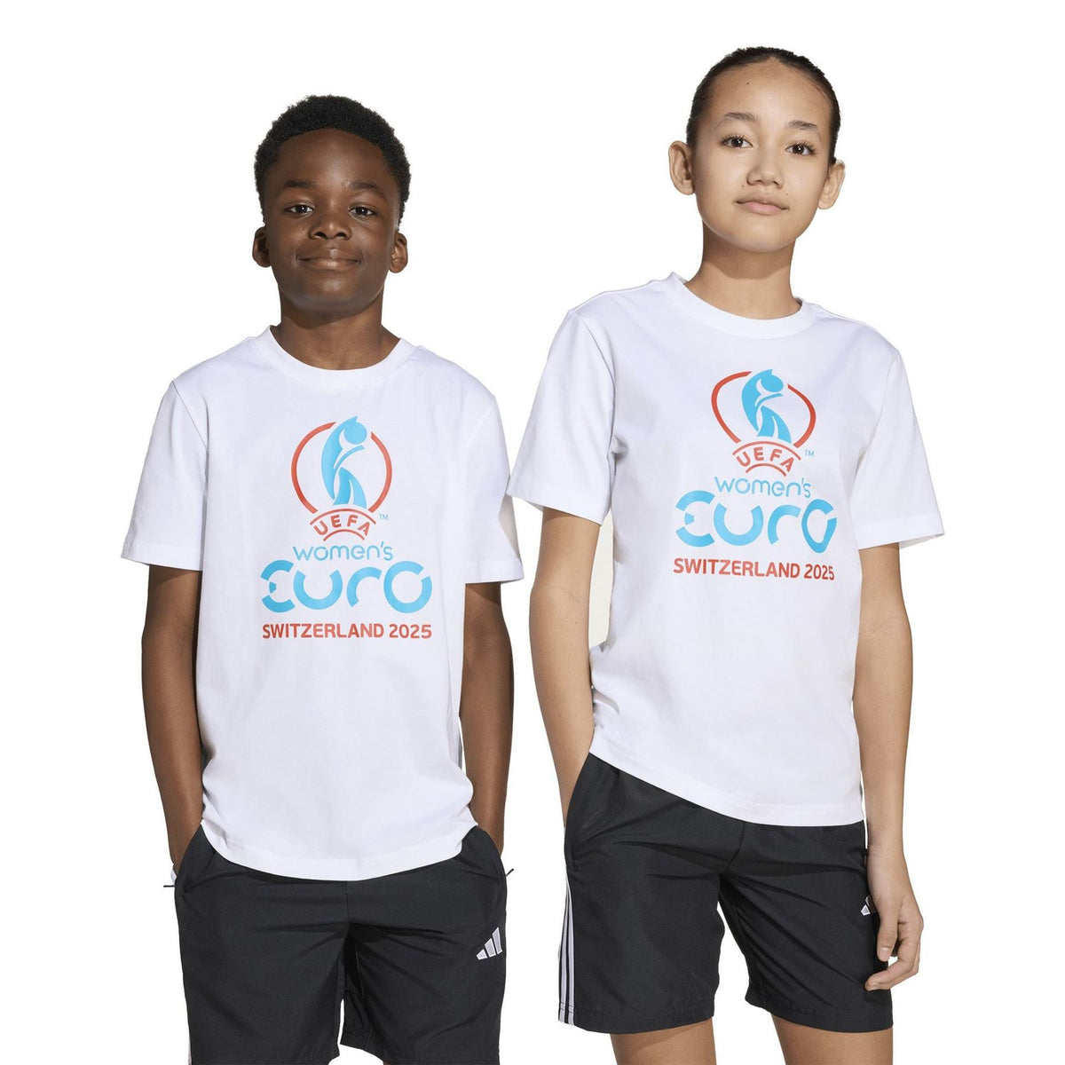adidas Kids Womens Euro 2025 Switzerland T-Shirt