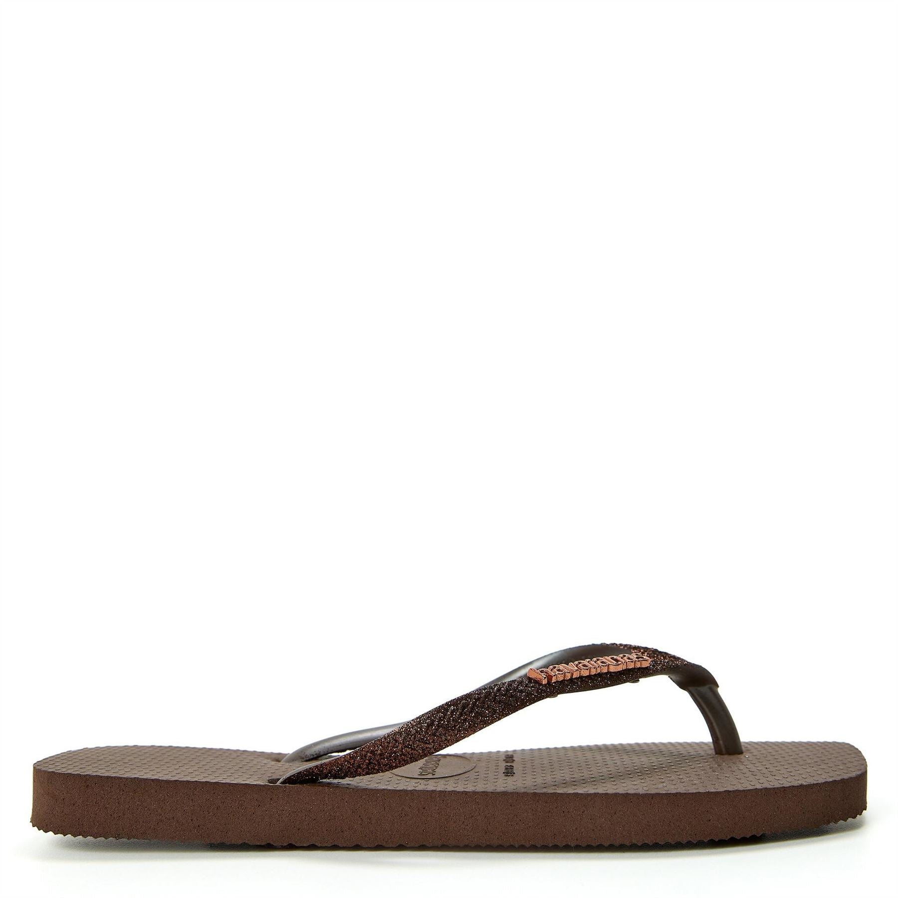 Havaianas Hav. Square Glitter Ice Grey 33 34 Flip Flops Womens