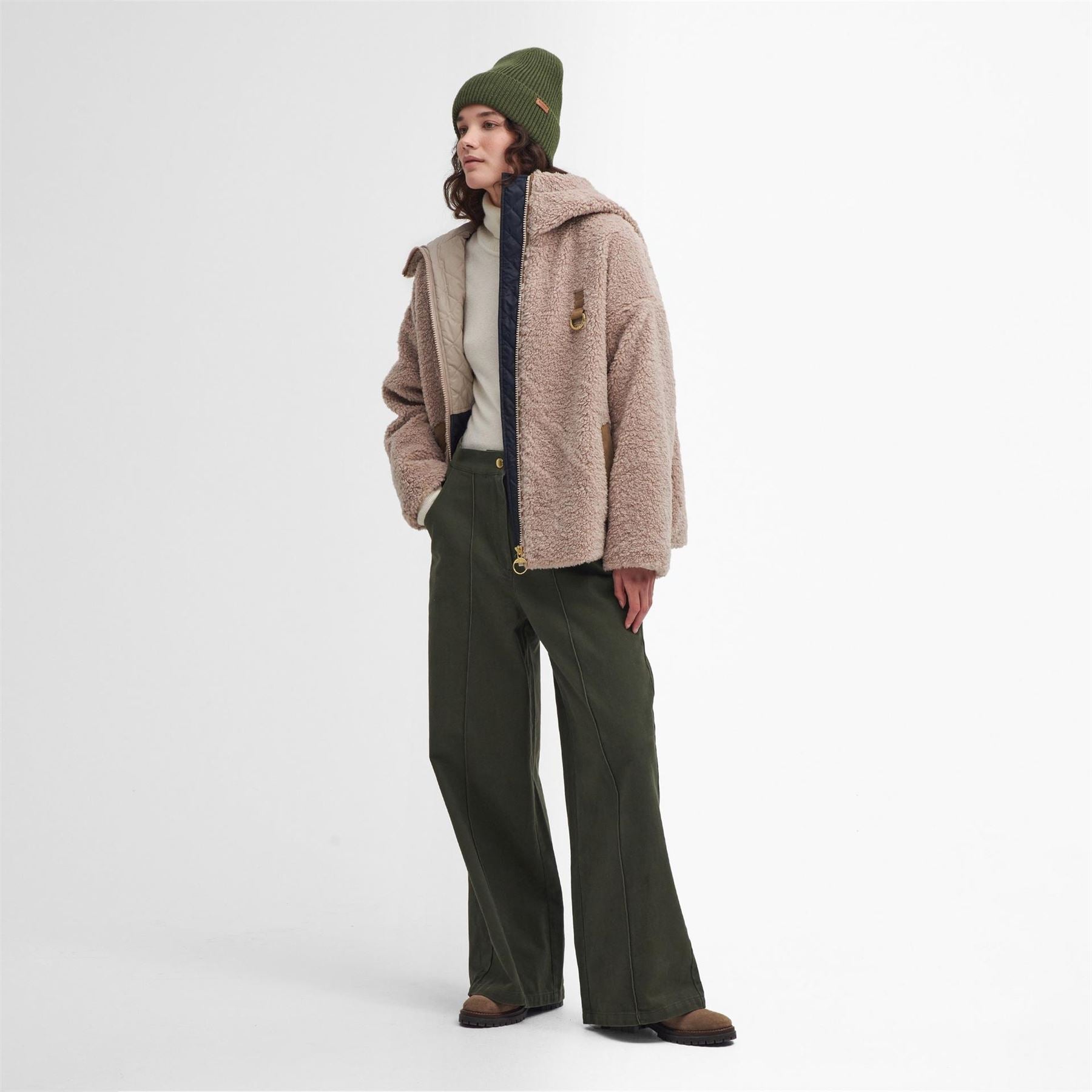 Barbour Fleece Teddy Coat